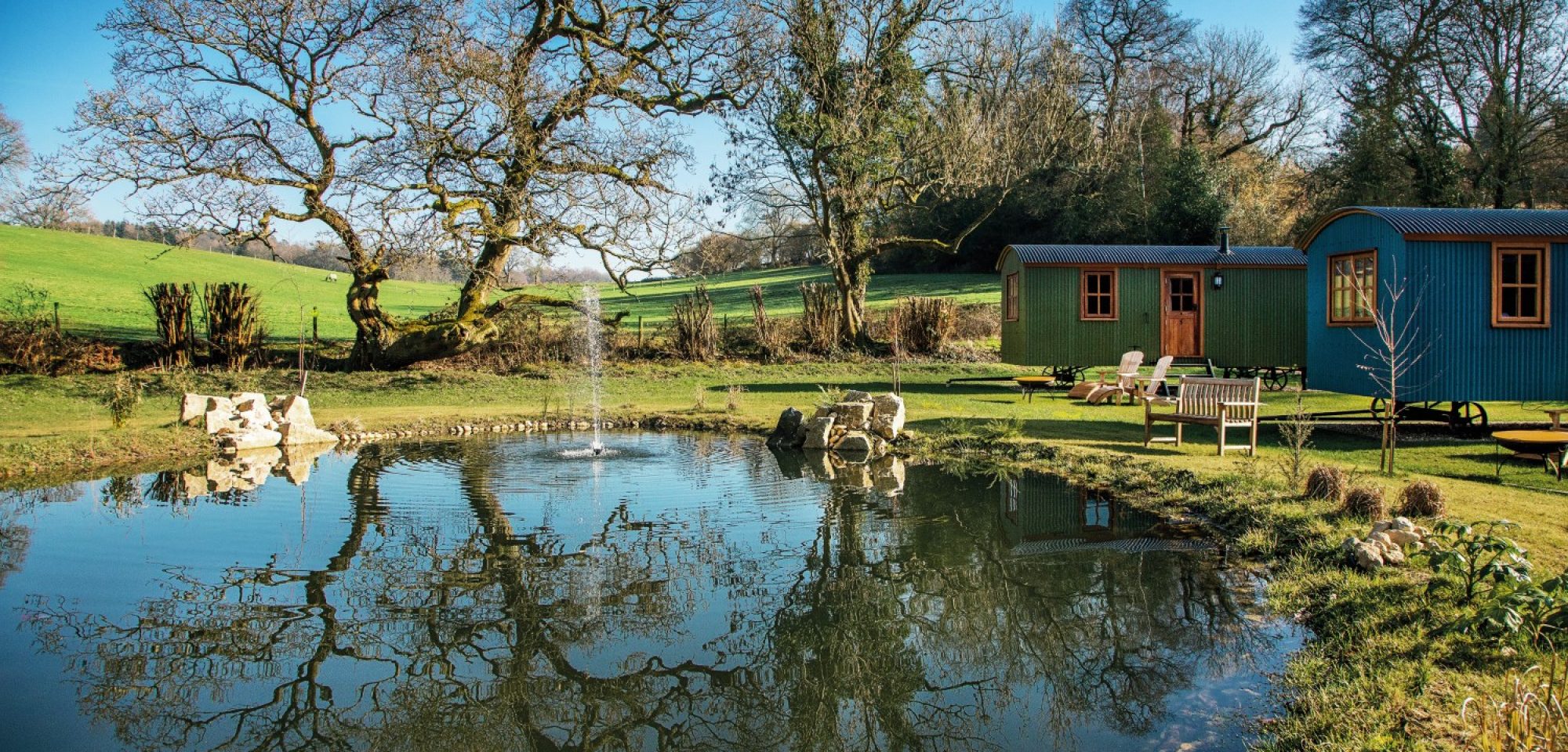 The Merry Harriers Inn &amp; Shepherds Huts