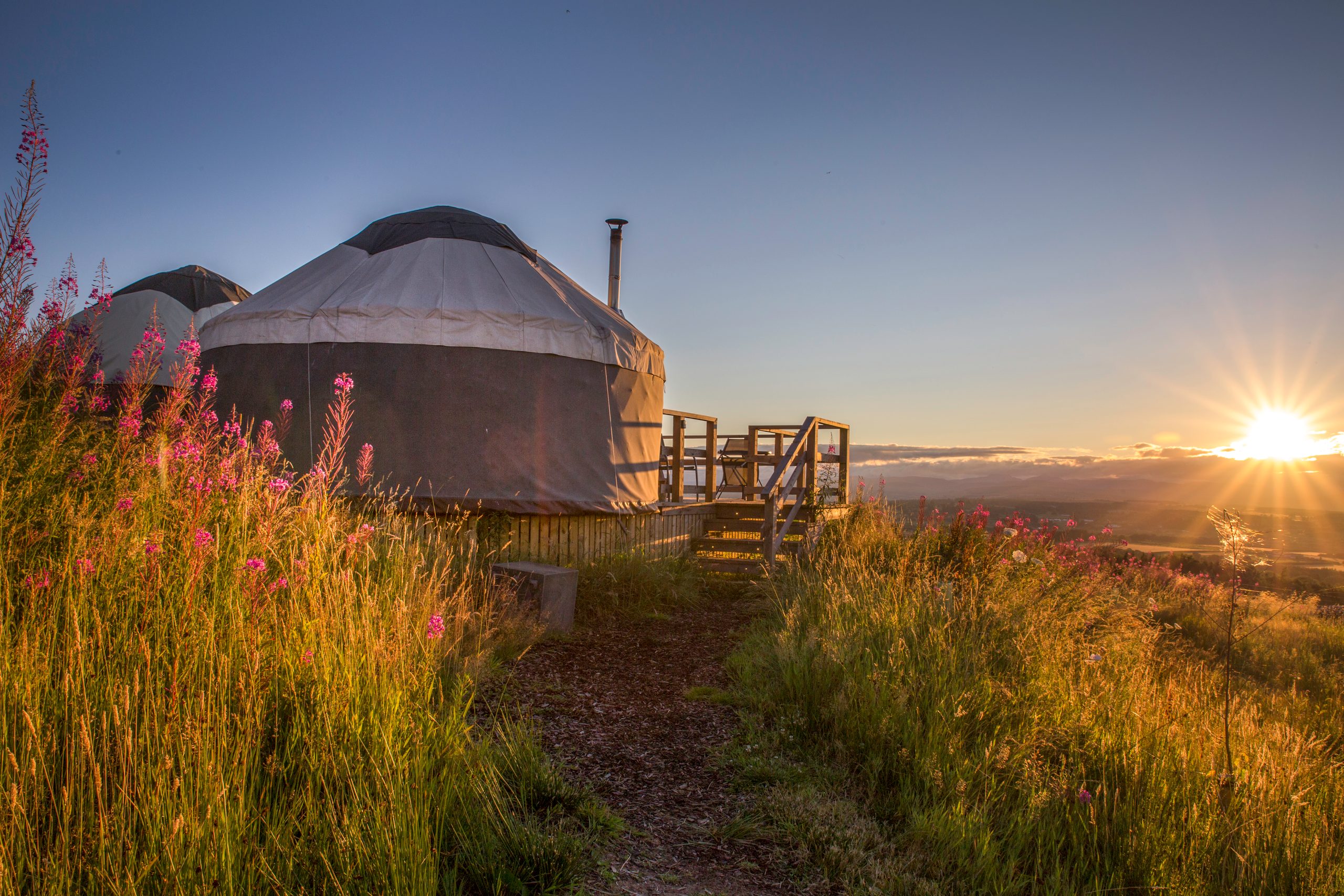 The Yurts at Enchanted Glamping - Image 1