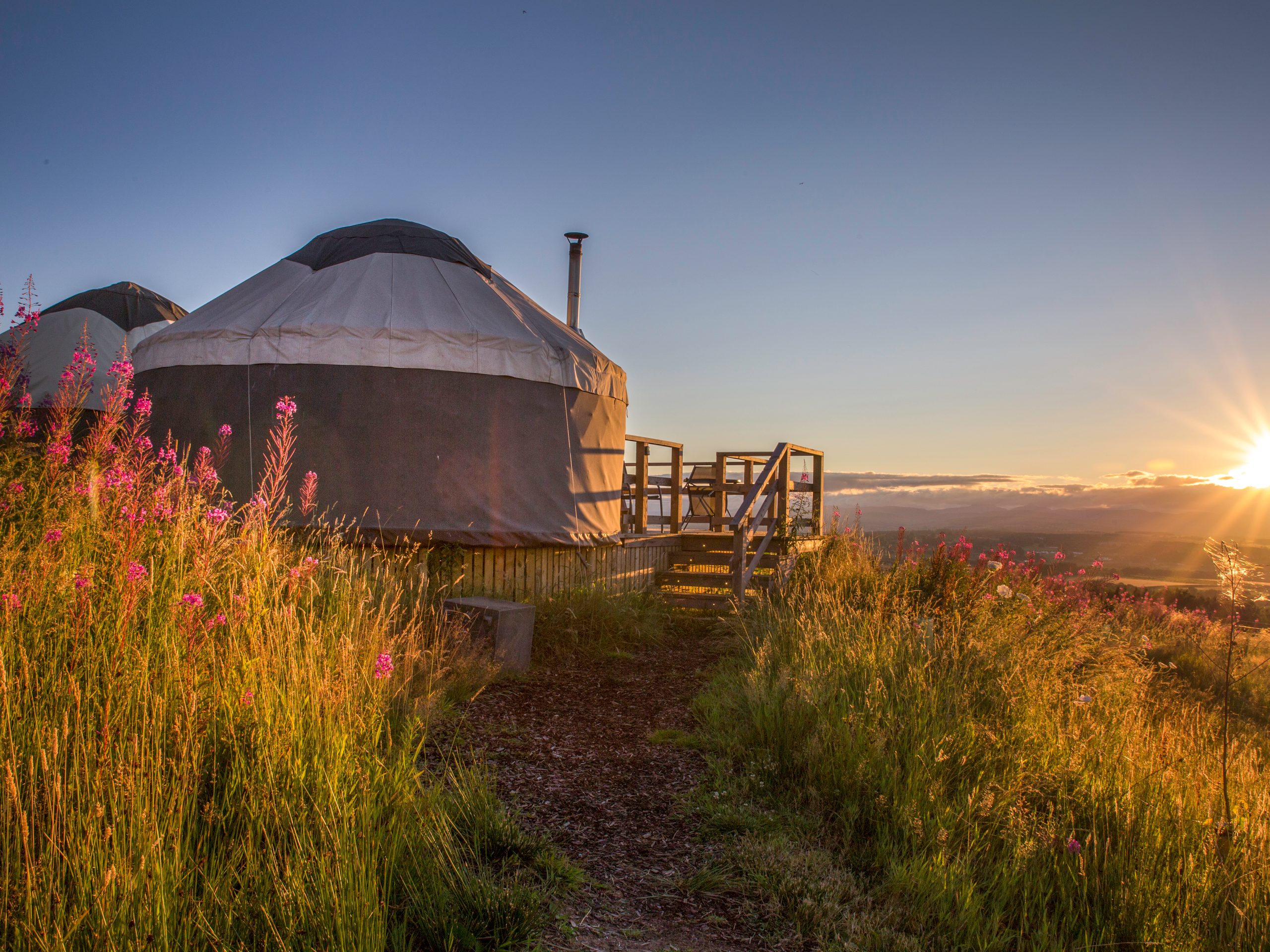 The Yurts at Enchanted Glamping