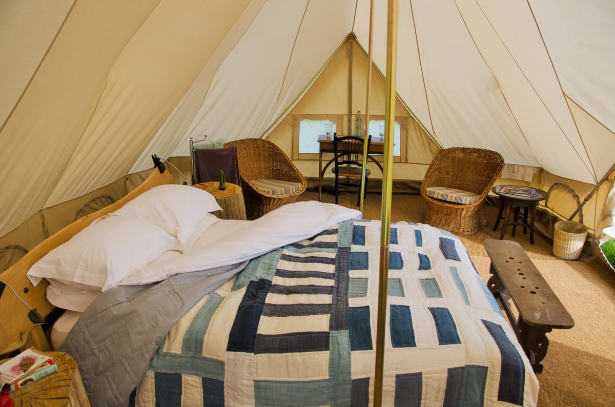 Knepp Wildland Tents