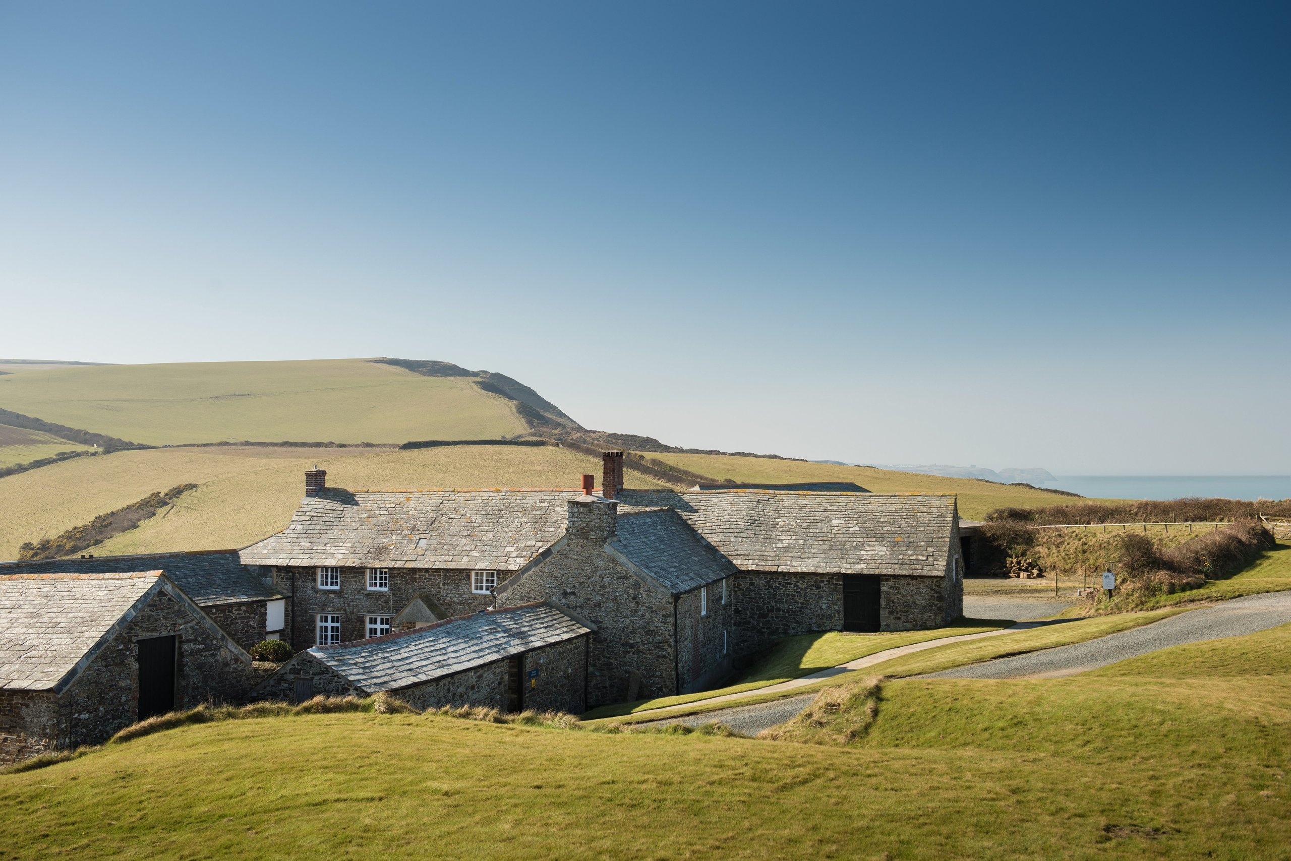 The North Wing at Trevigue Farmhouse