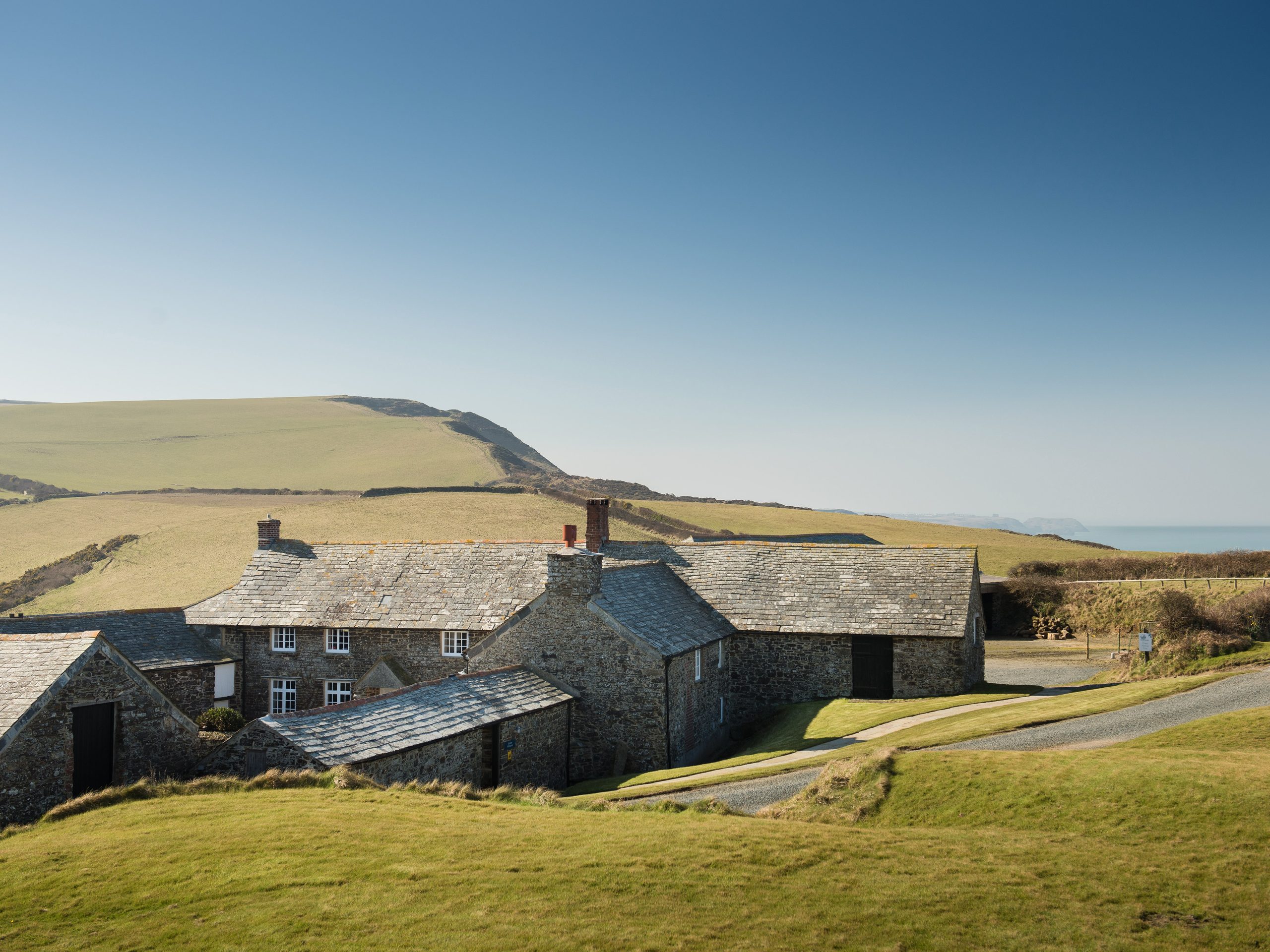 The North Wing at Trevigue Farmhouse