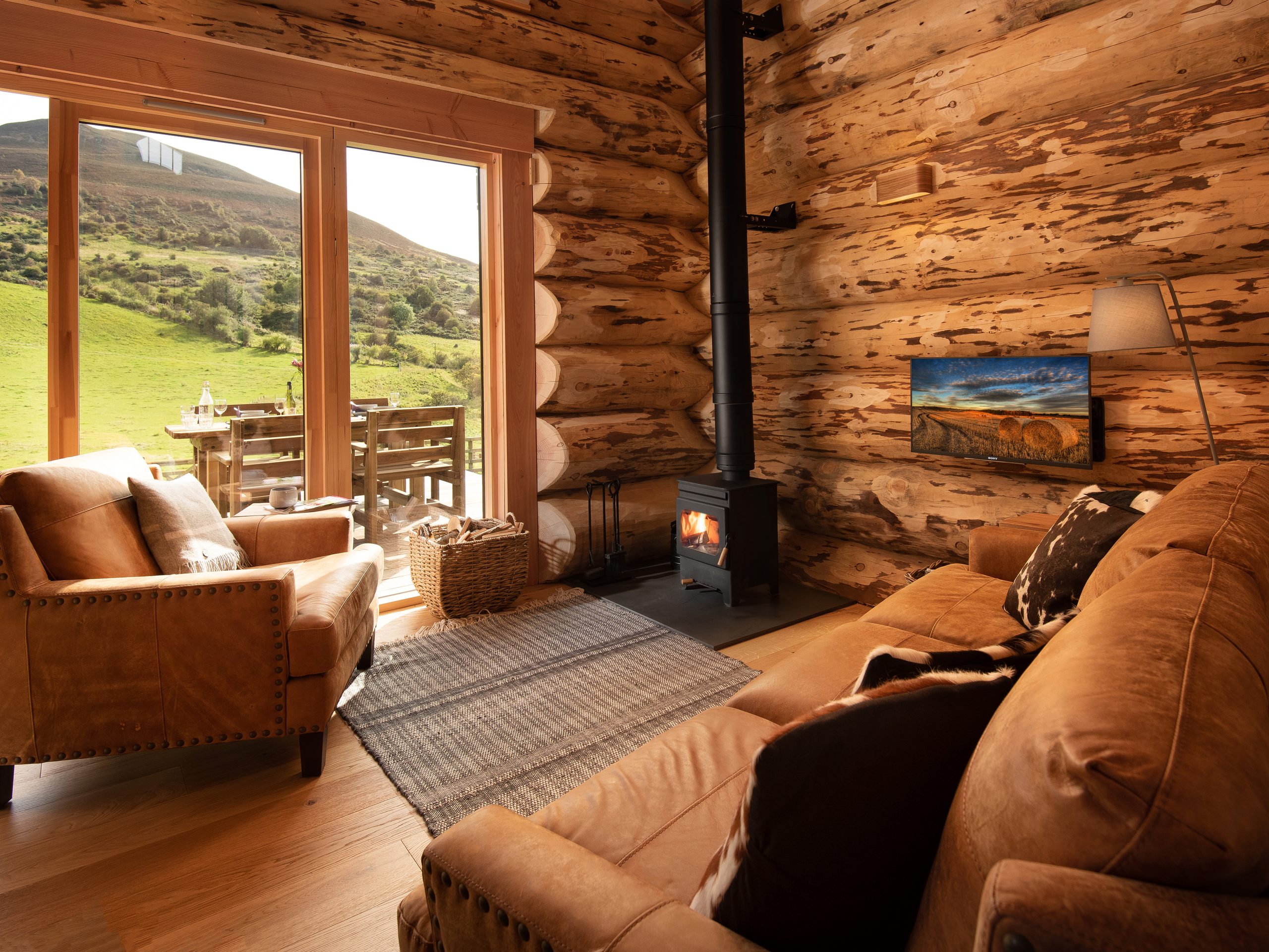 Eildon Melrose Log Cabin