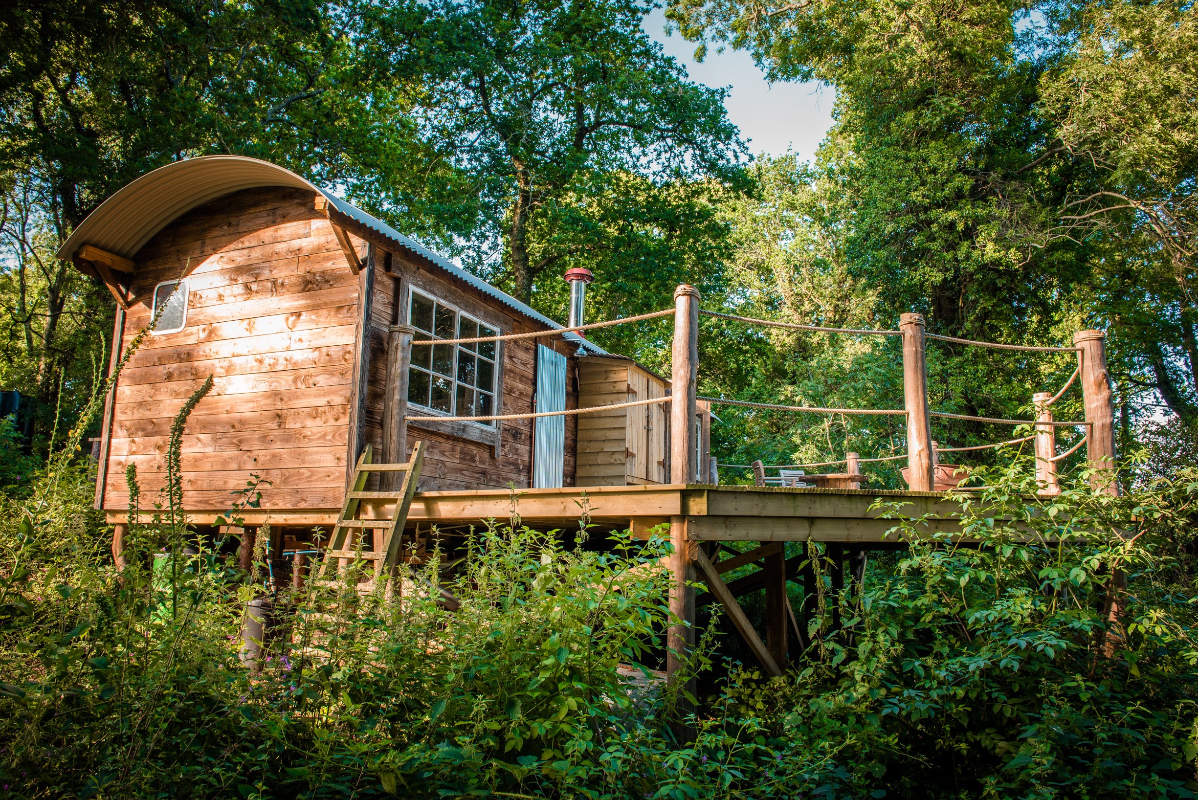 The Woodman's Wagon Treehouse - Image 1