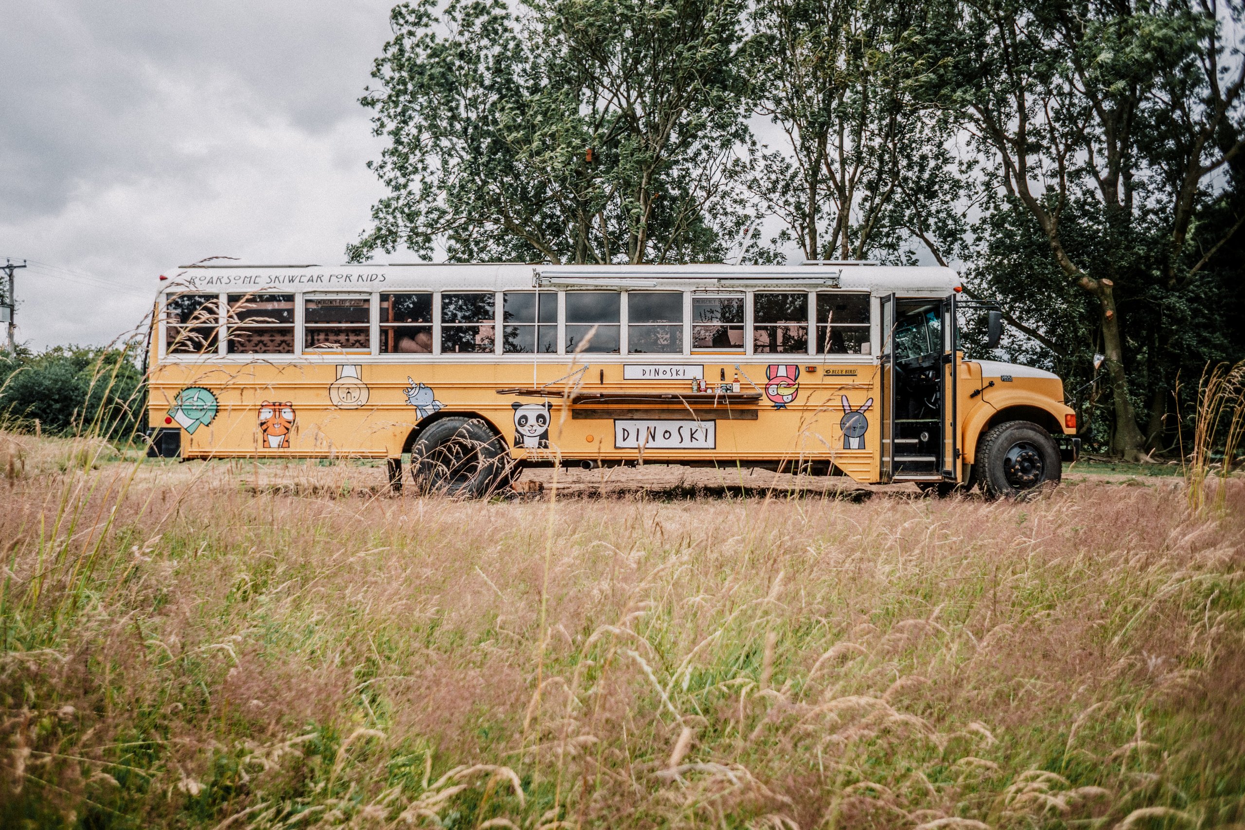 The Dinobus in Cornwall
