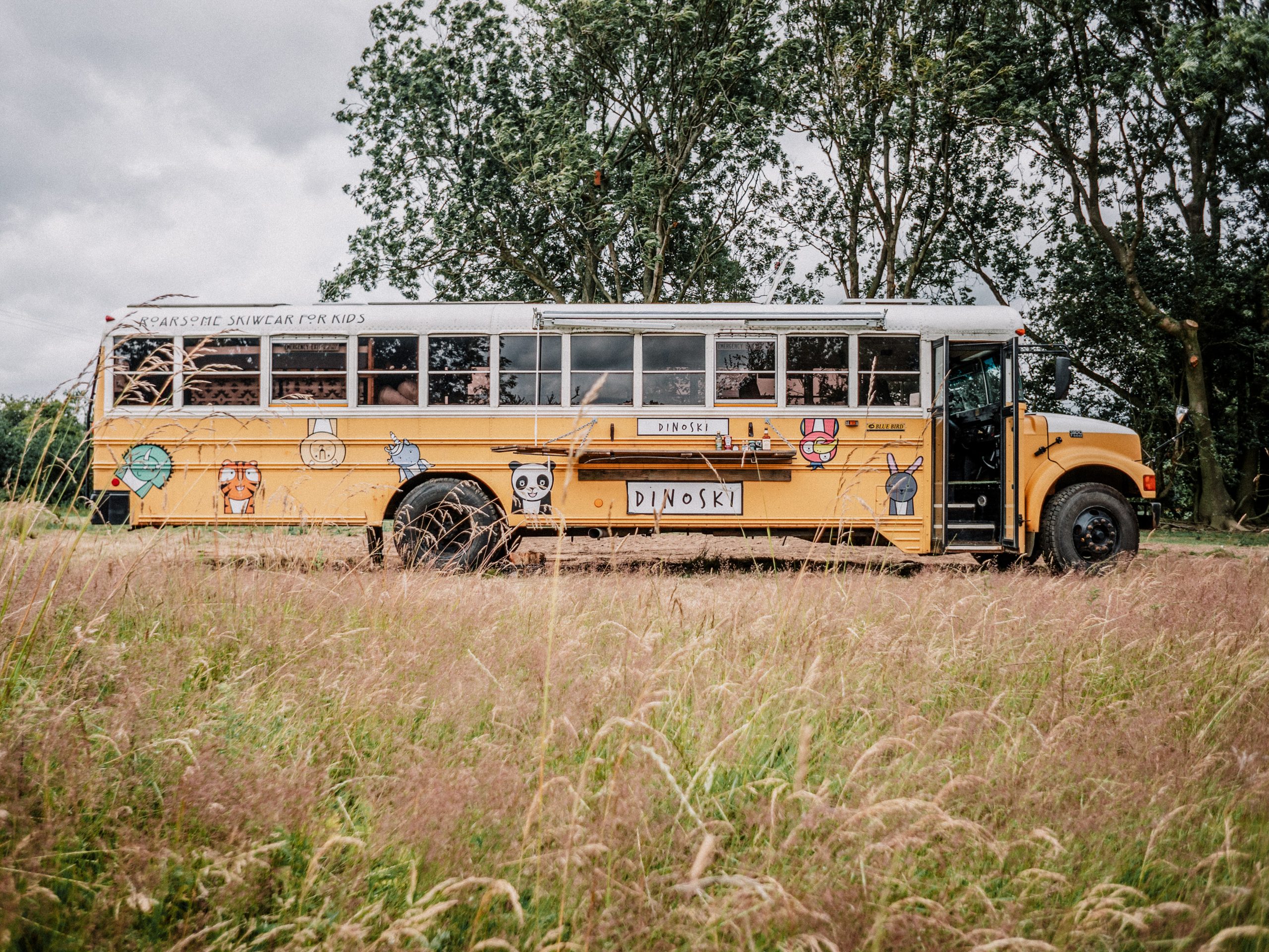The Dinobus in Cornwall