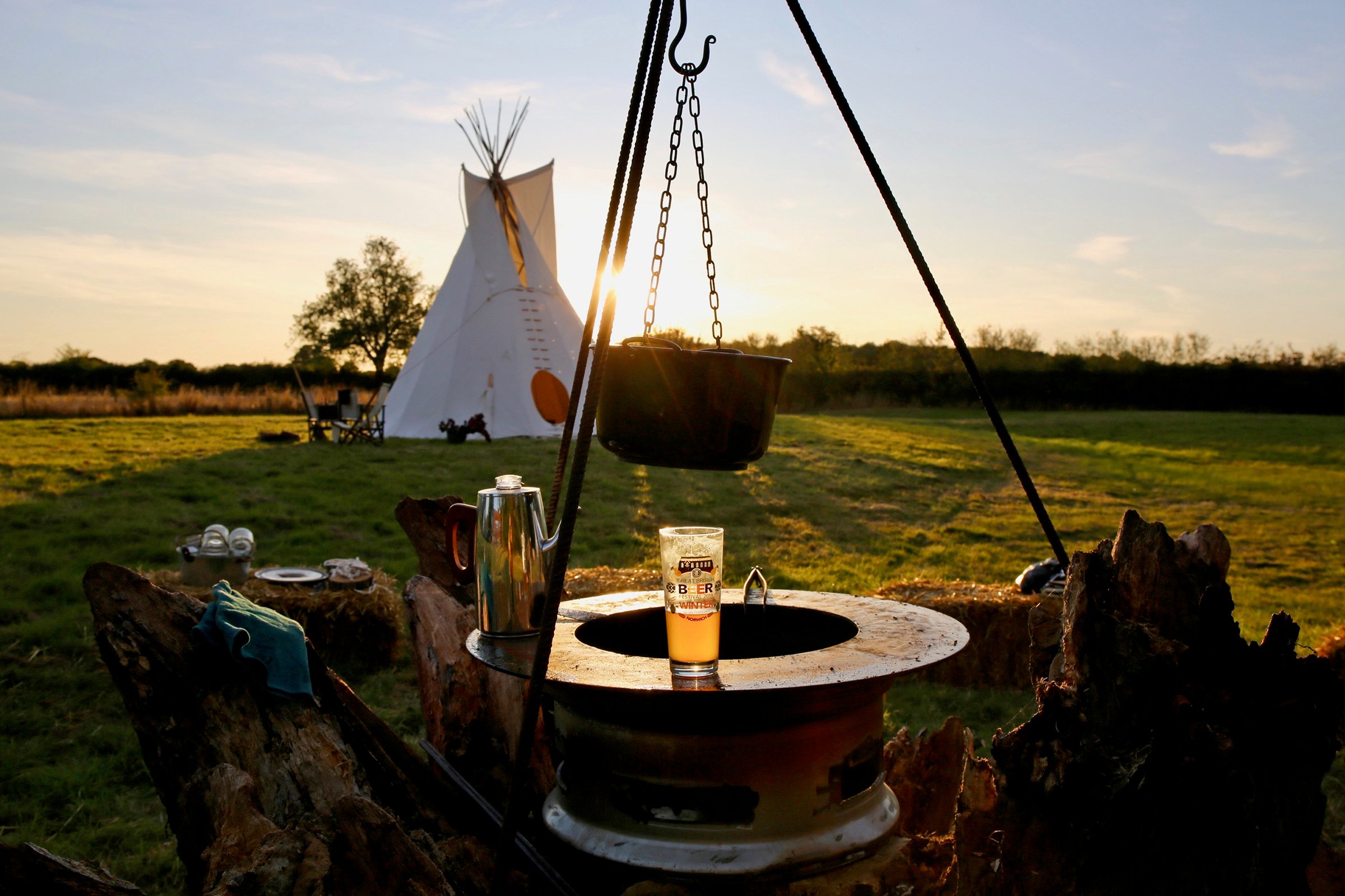 Indian Summer Tipis