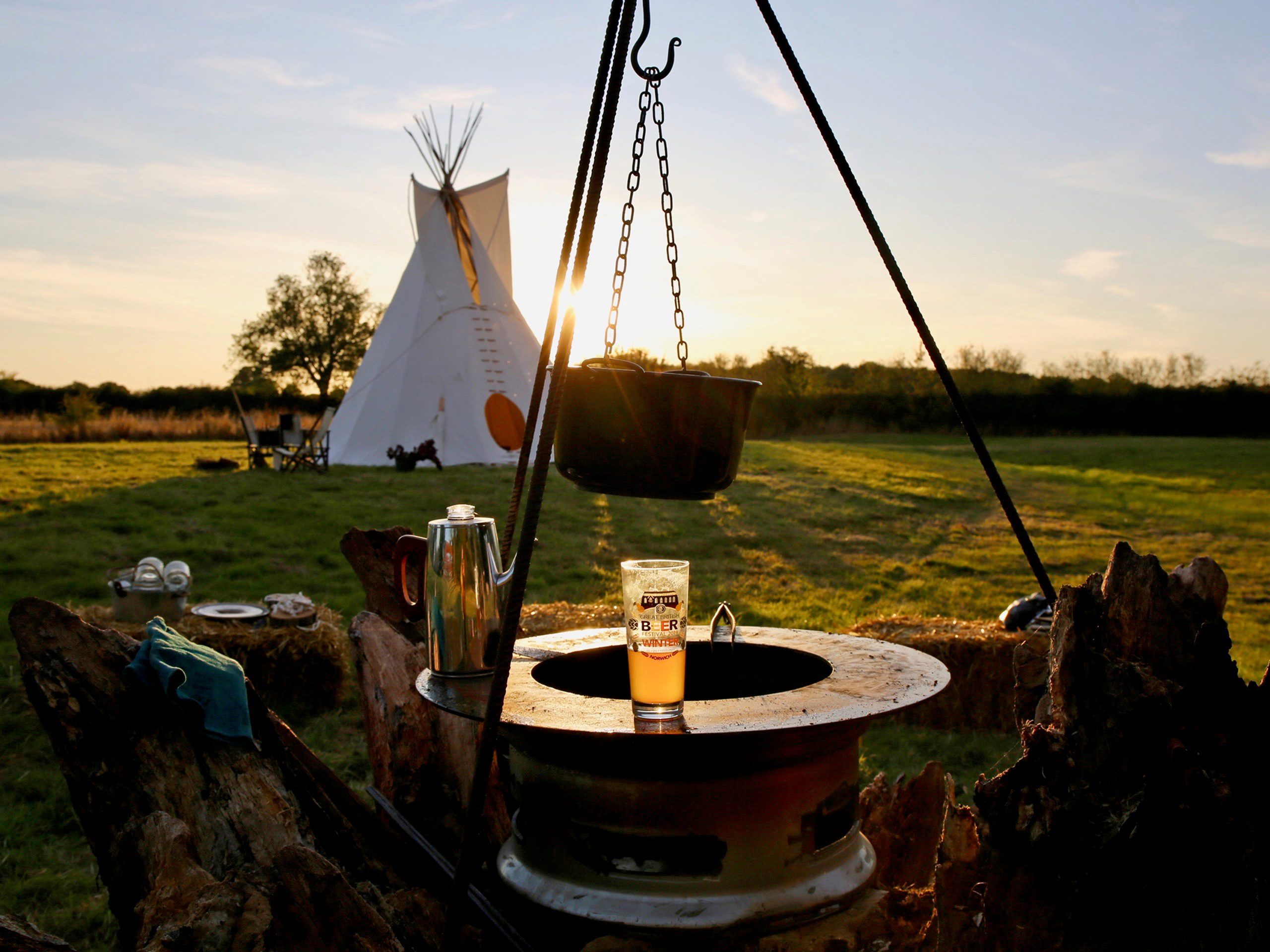 Indian Summer Tipis