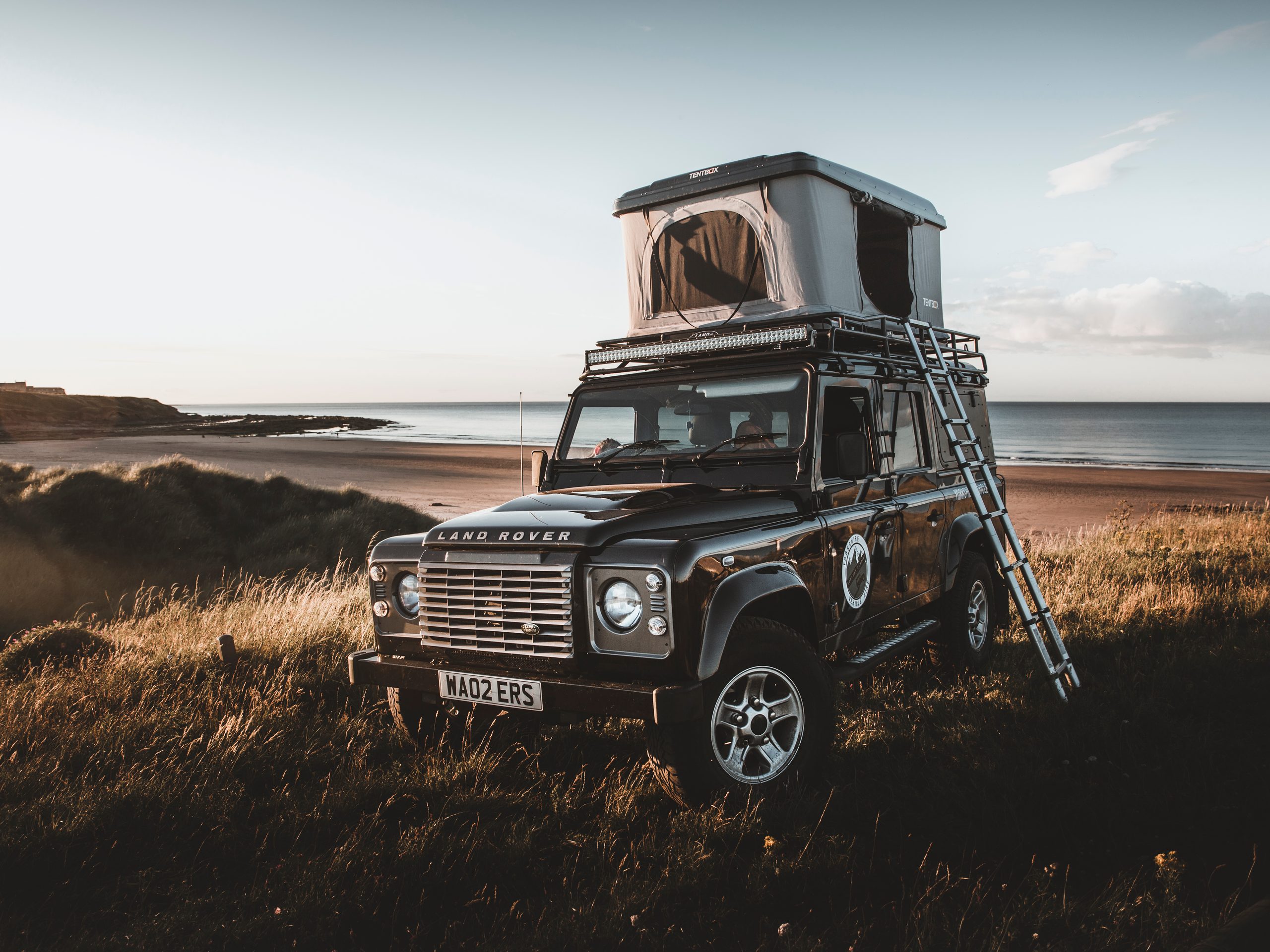 Defender Camping