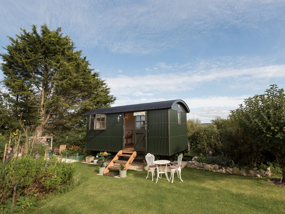 Corner House Shepherds hut