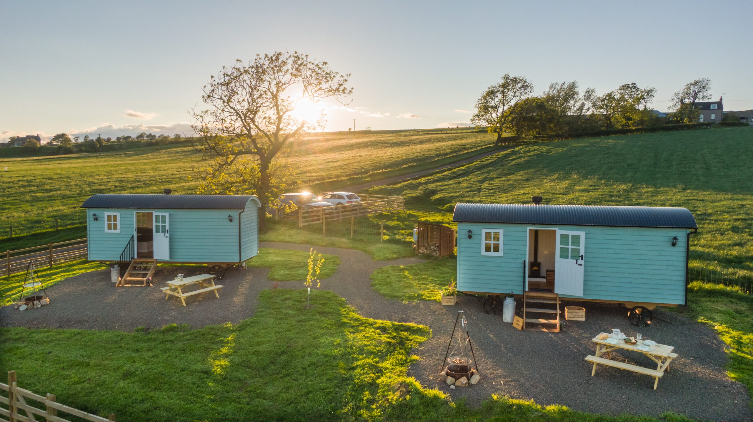 Shepherds Huts at Craigduckie - Image 1