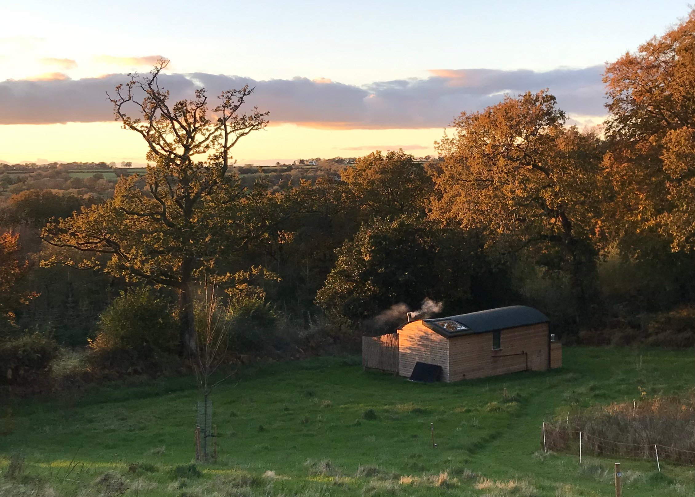 Stargazing Cabins at Royal Oak Farm