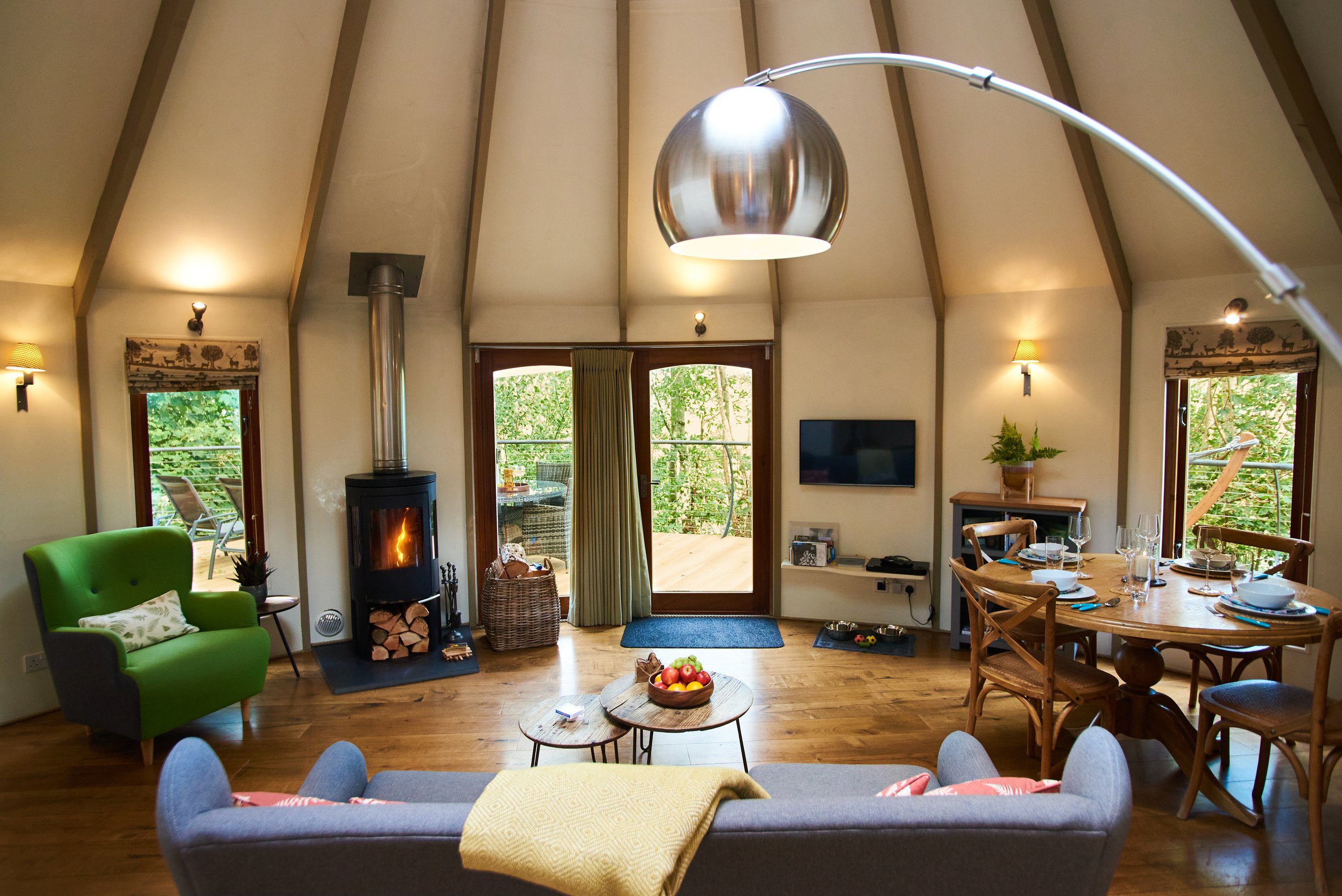 The Treehouses at Dittisham Hideaway