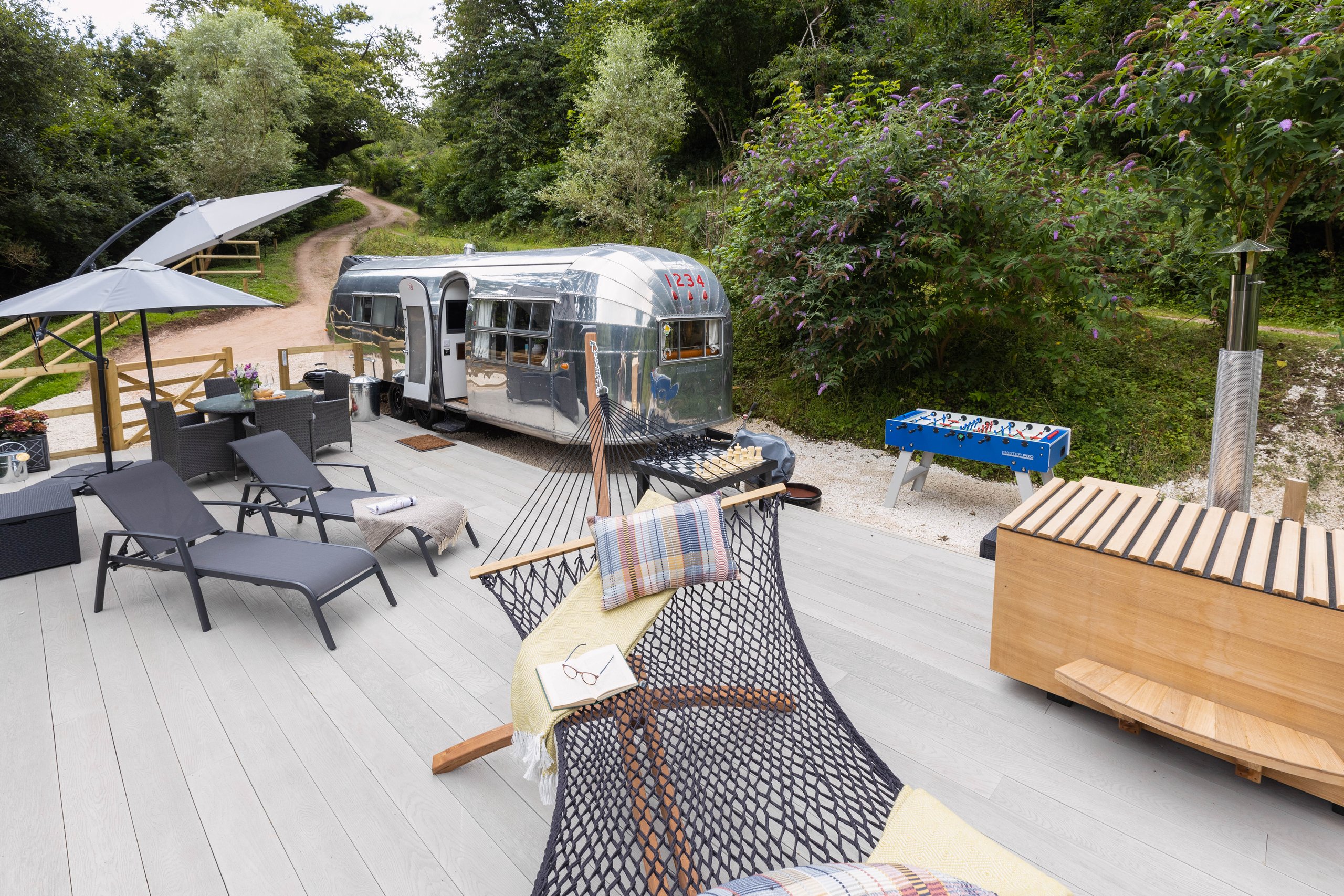American Airstream at Dittisham Hideaway