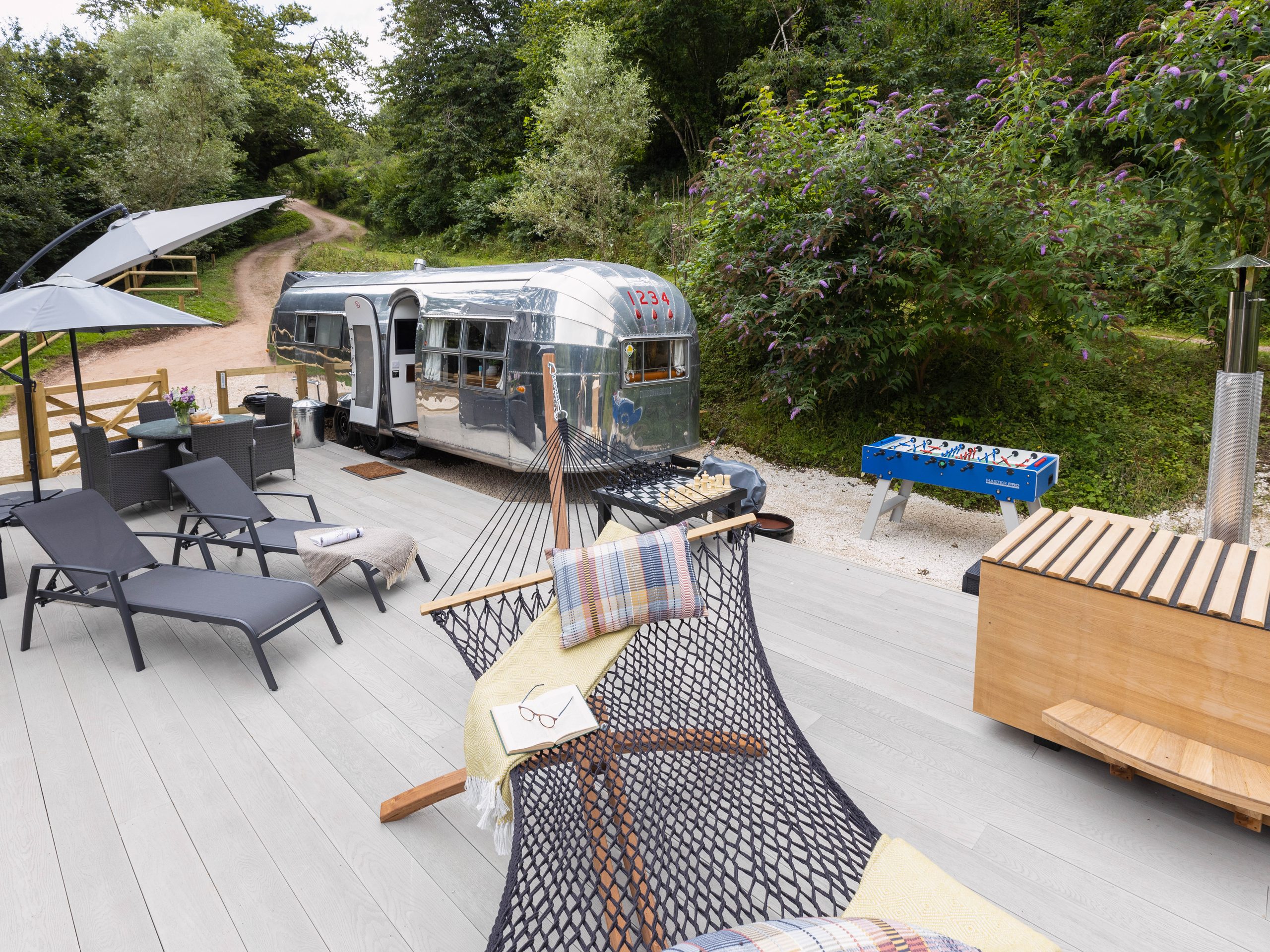 American Airstream at Dittisham Hideaway