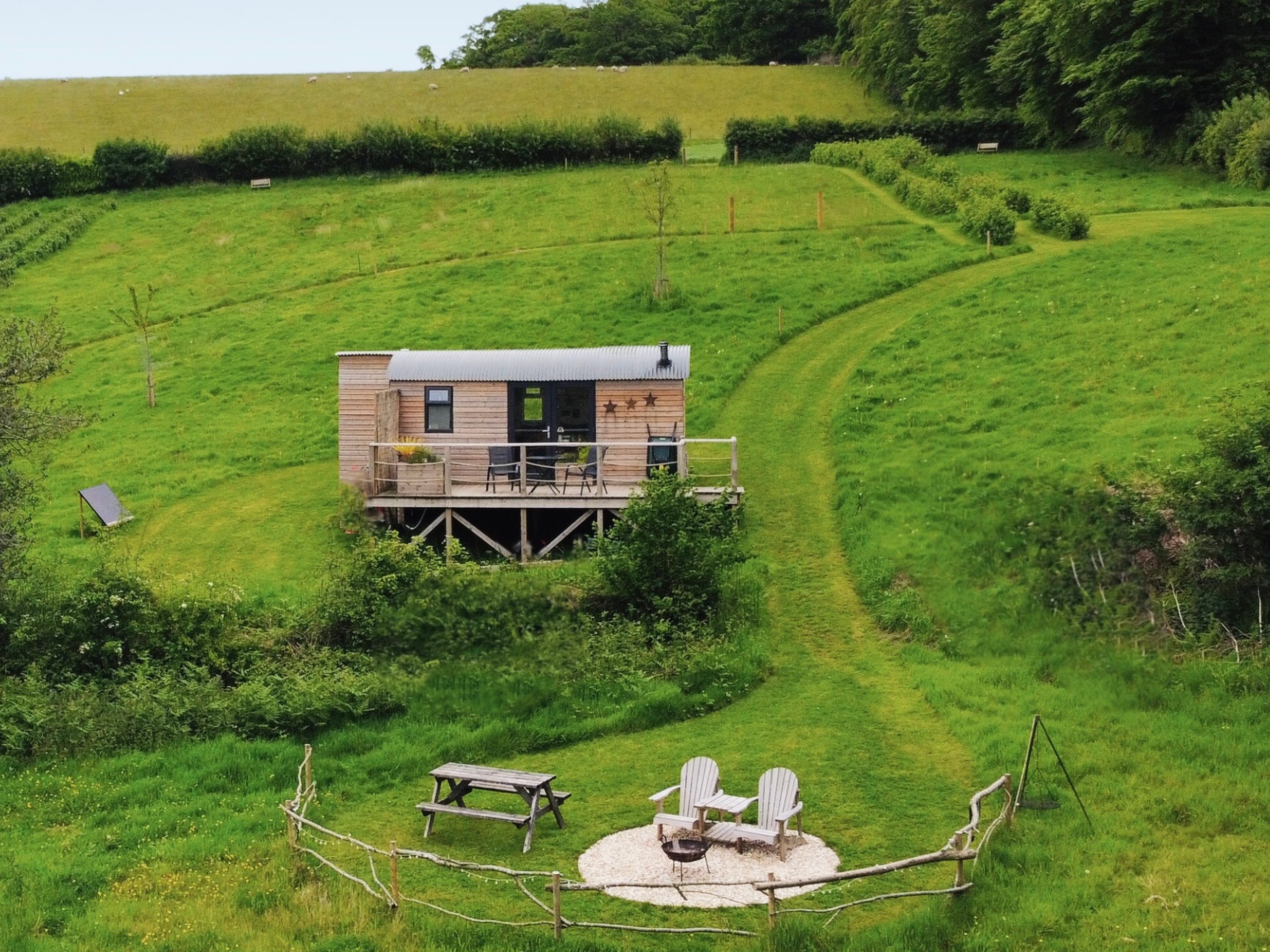 Stargazing Cabins at Royal Oak Farm
