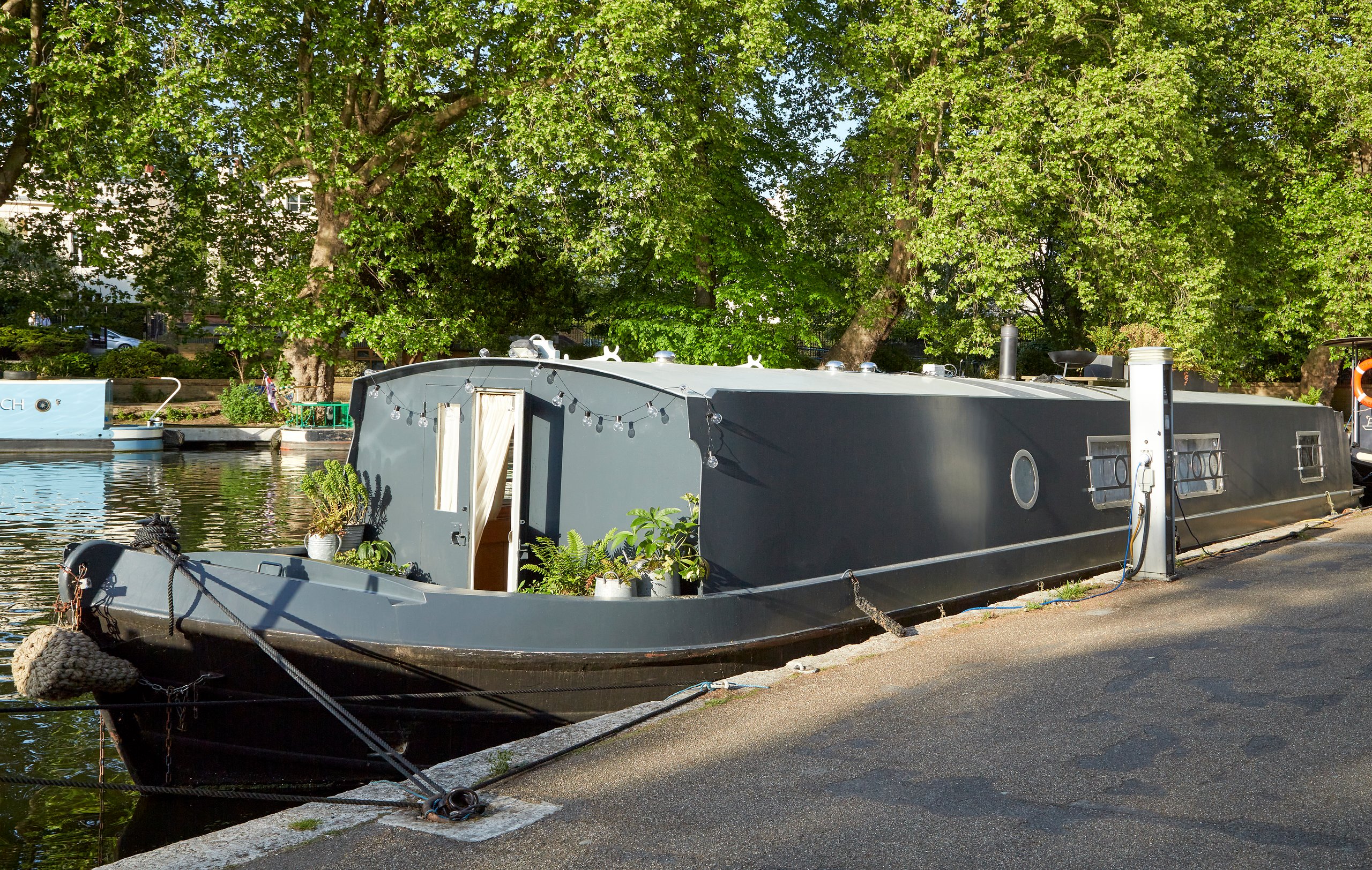 Stylish Wide Beam Boat