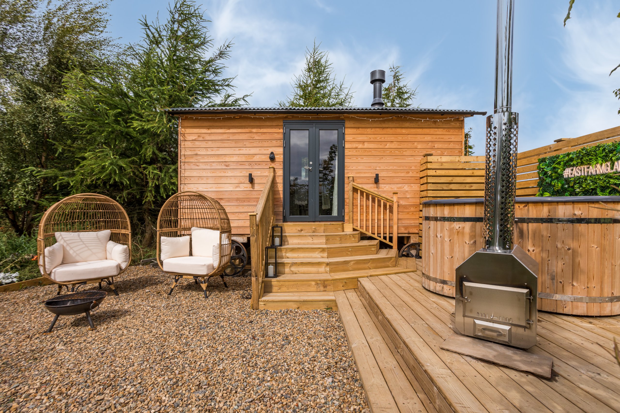 The Wildflower Shepherd's Hut