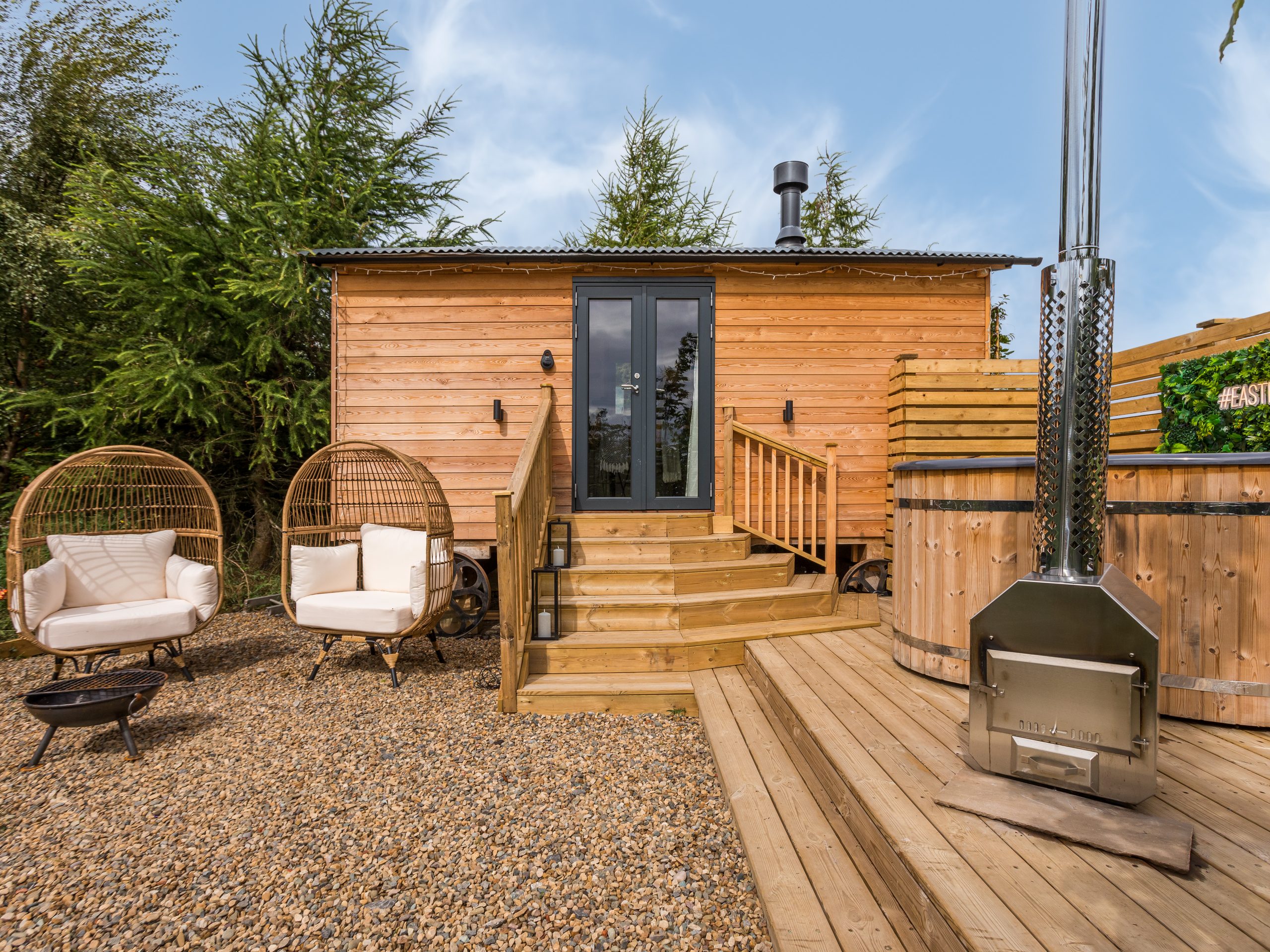 The Wildflower Shepherd's Hut