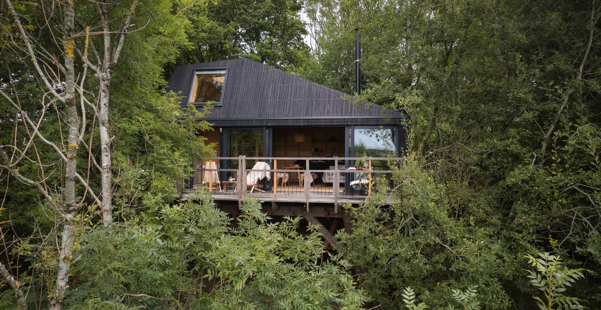 Blackcap Treehouse at Nymetwood Treehouses