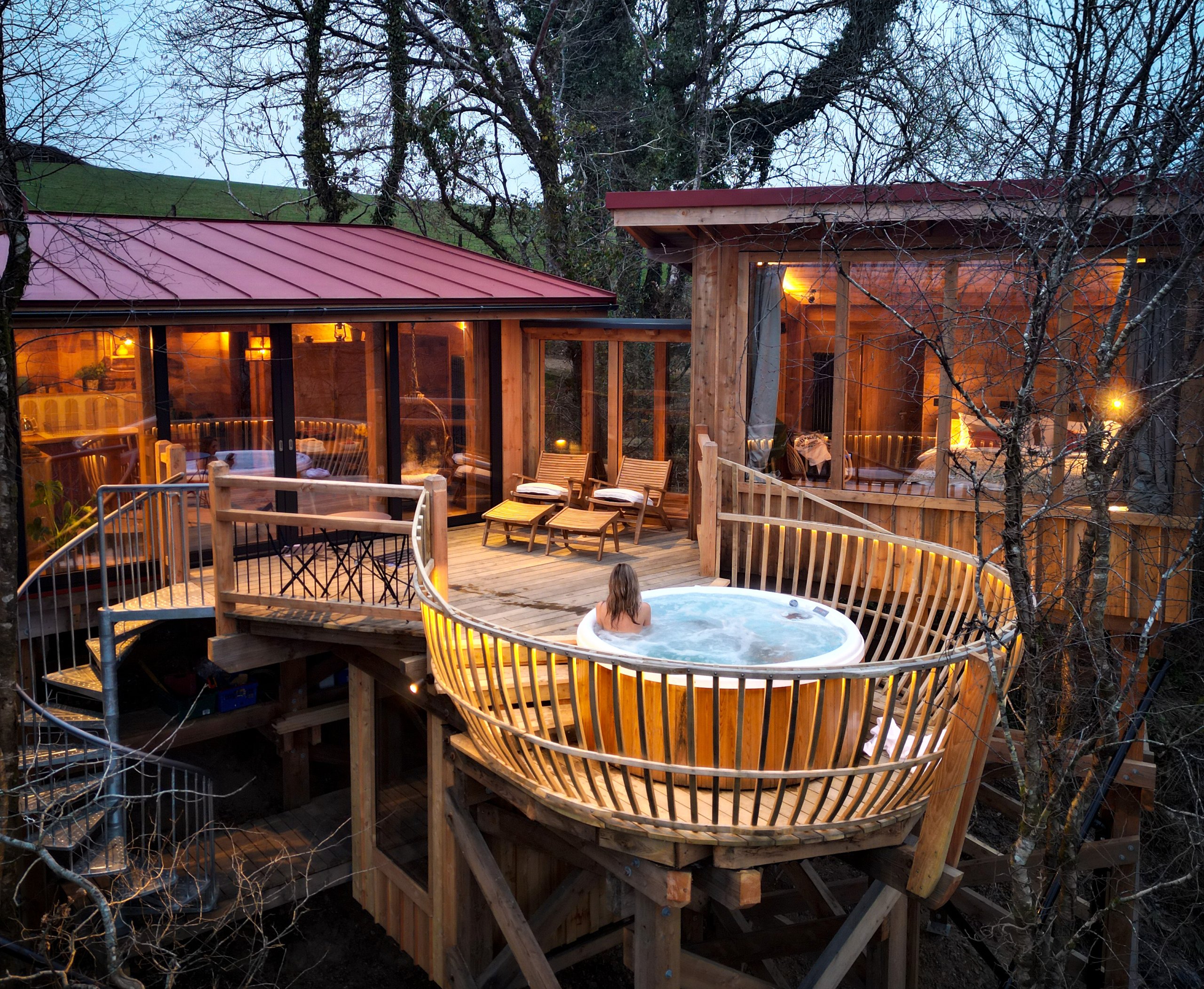 Wolf Wood Spa Treehouse