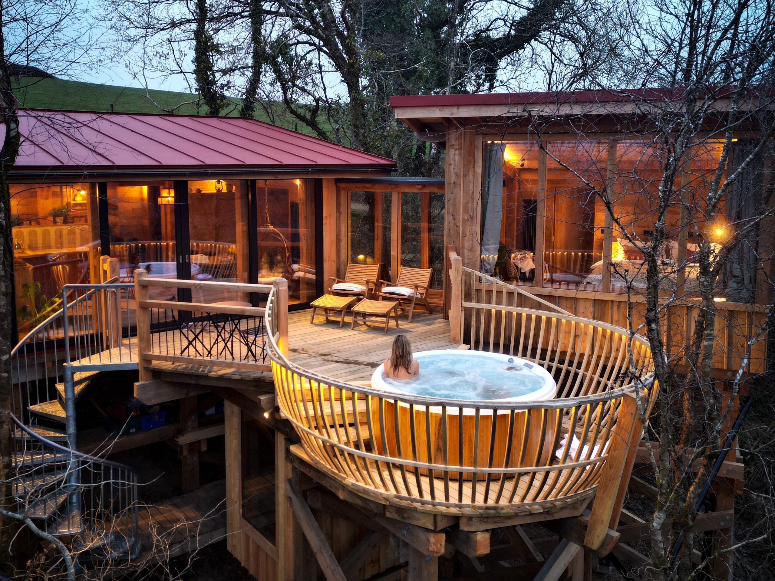 Wolf Wood Spa Treehouse