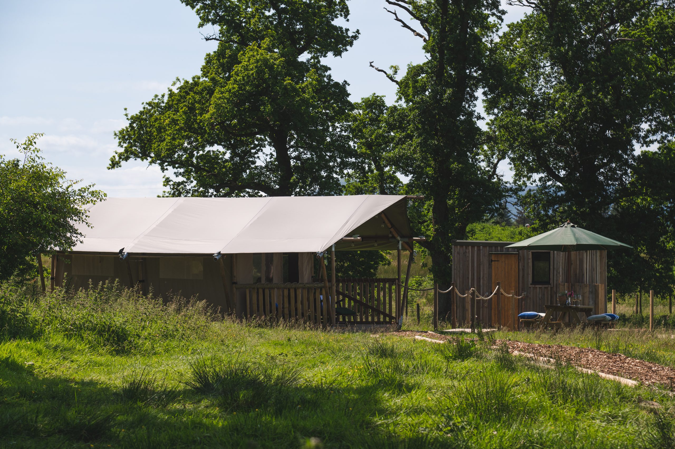 The Safari Tent at Ballochneck