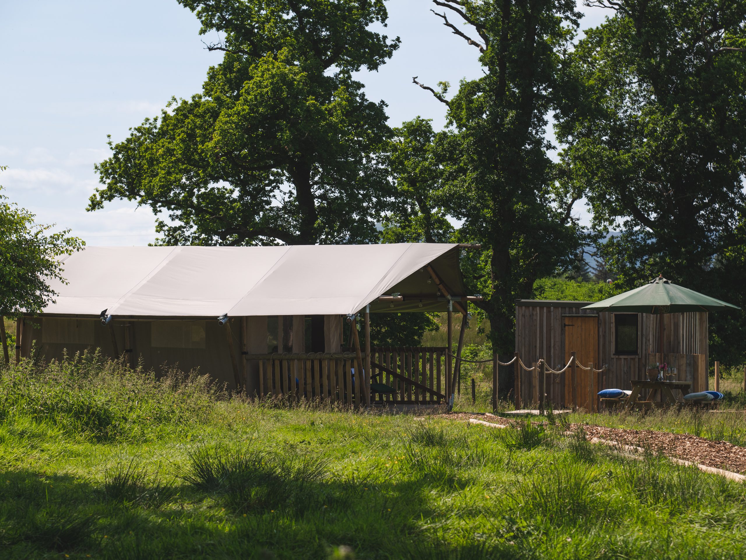 The Safari Tent at Ballochneck