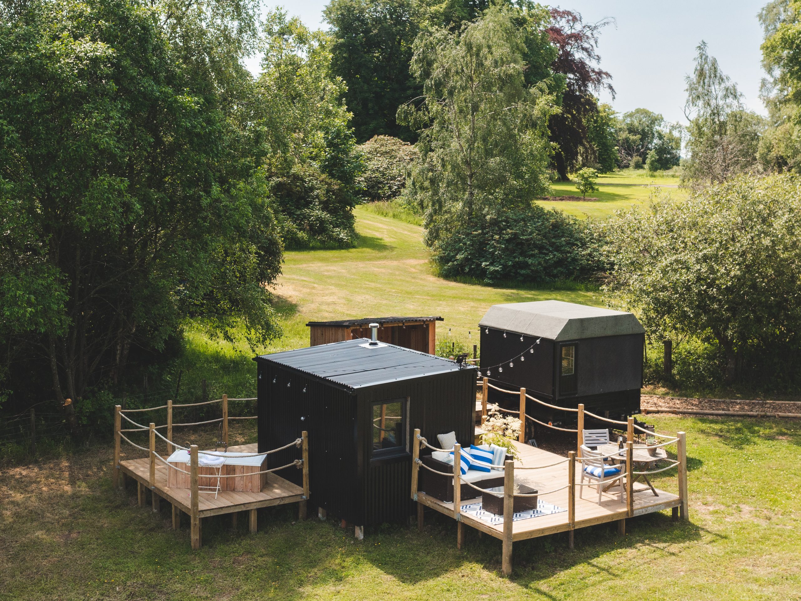 The Wee Trailer at Ballochneck