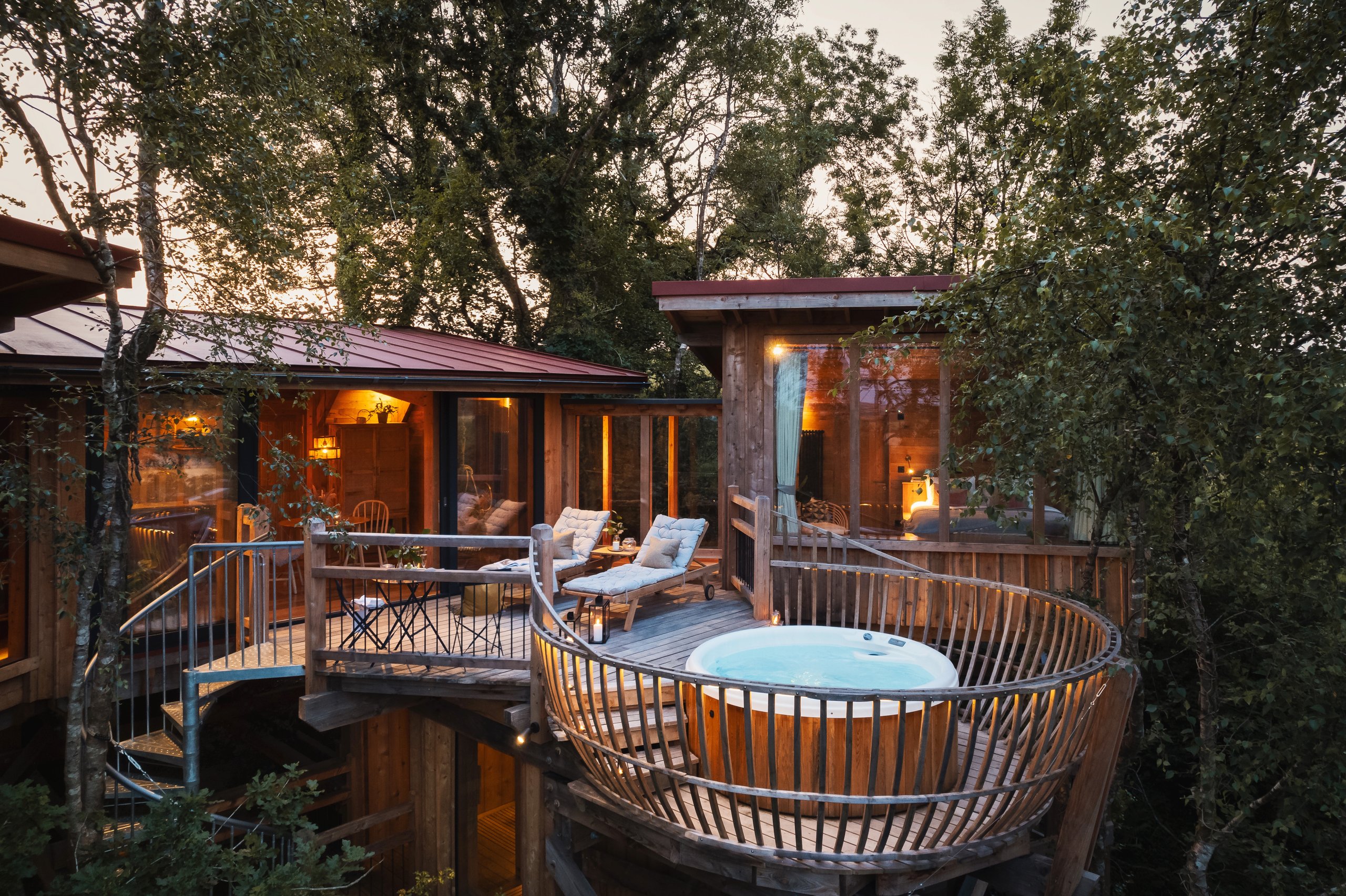 Rachel's property - Wolf Wood Spa Treehouse