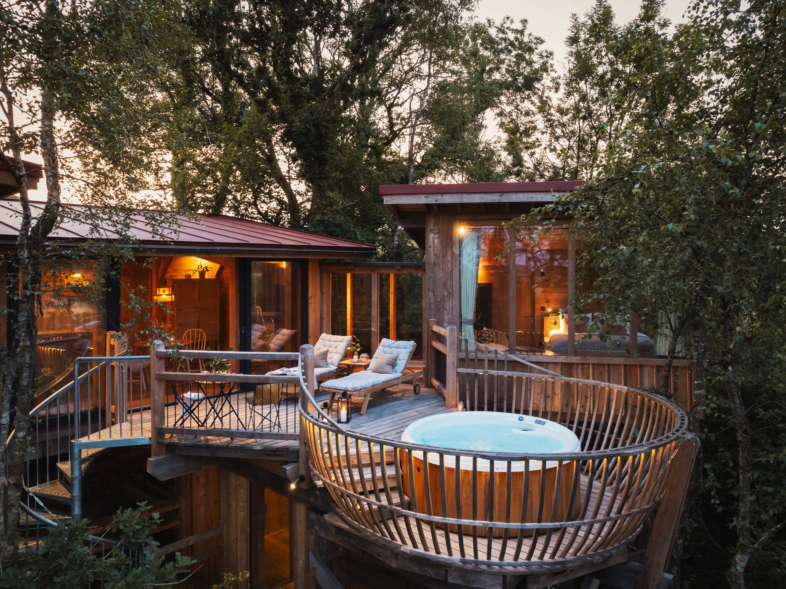 Rachel's property - Wolf Wood Spa Treehouse