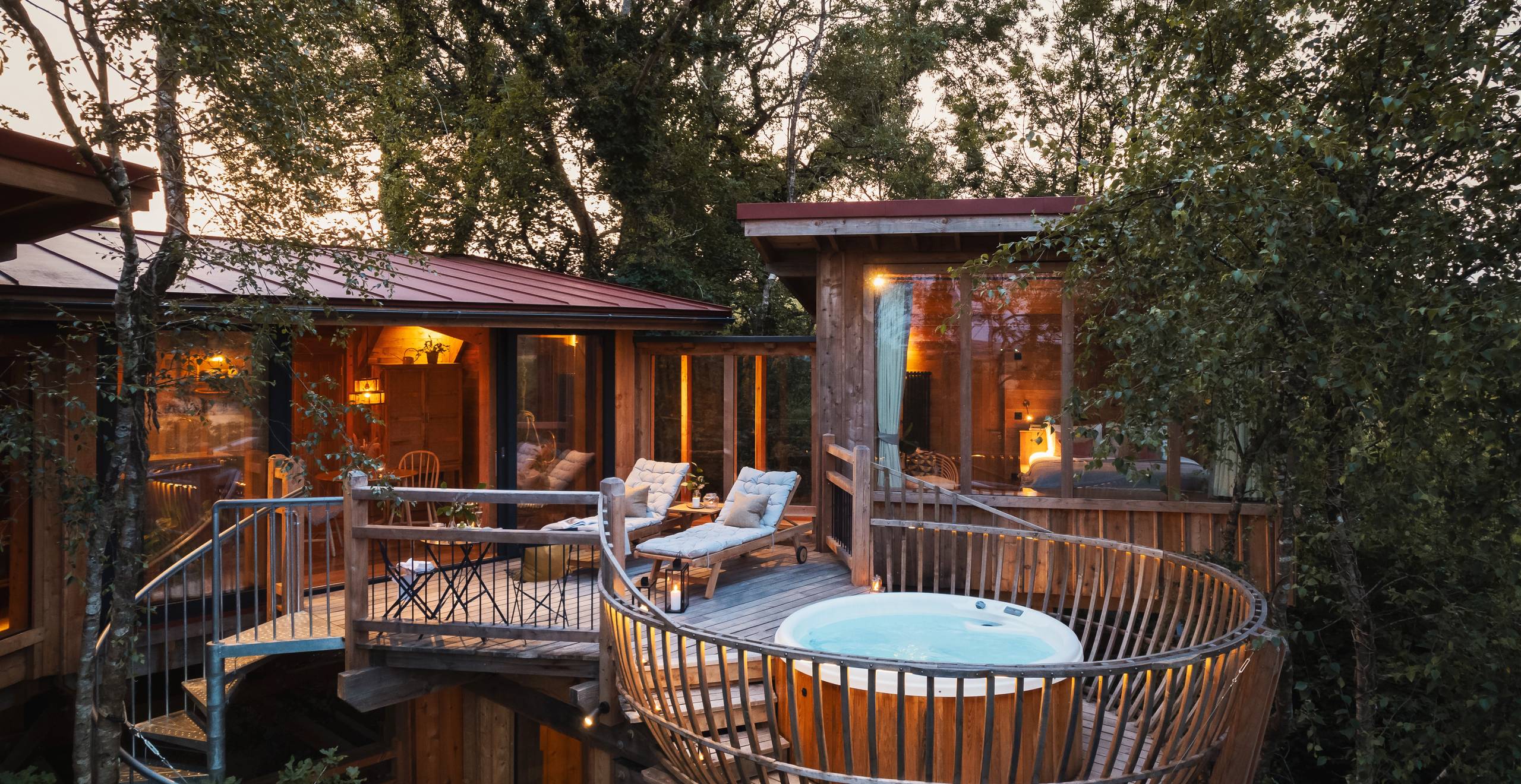 Wolf Wood Spa Treehouse