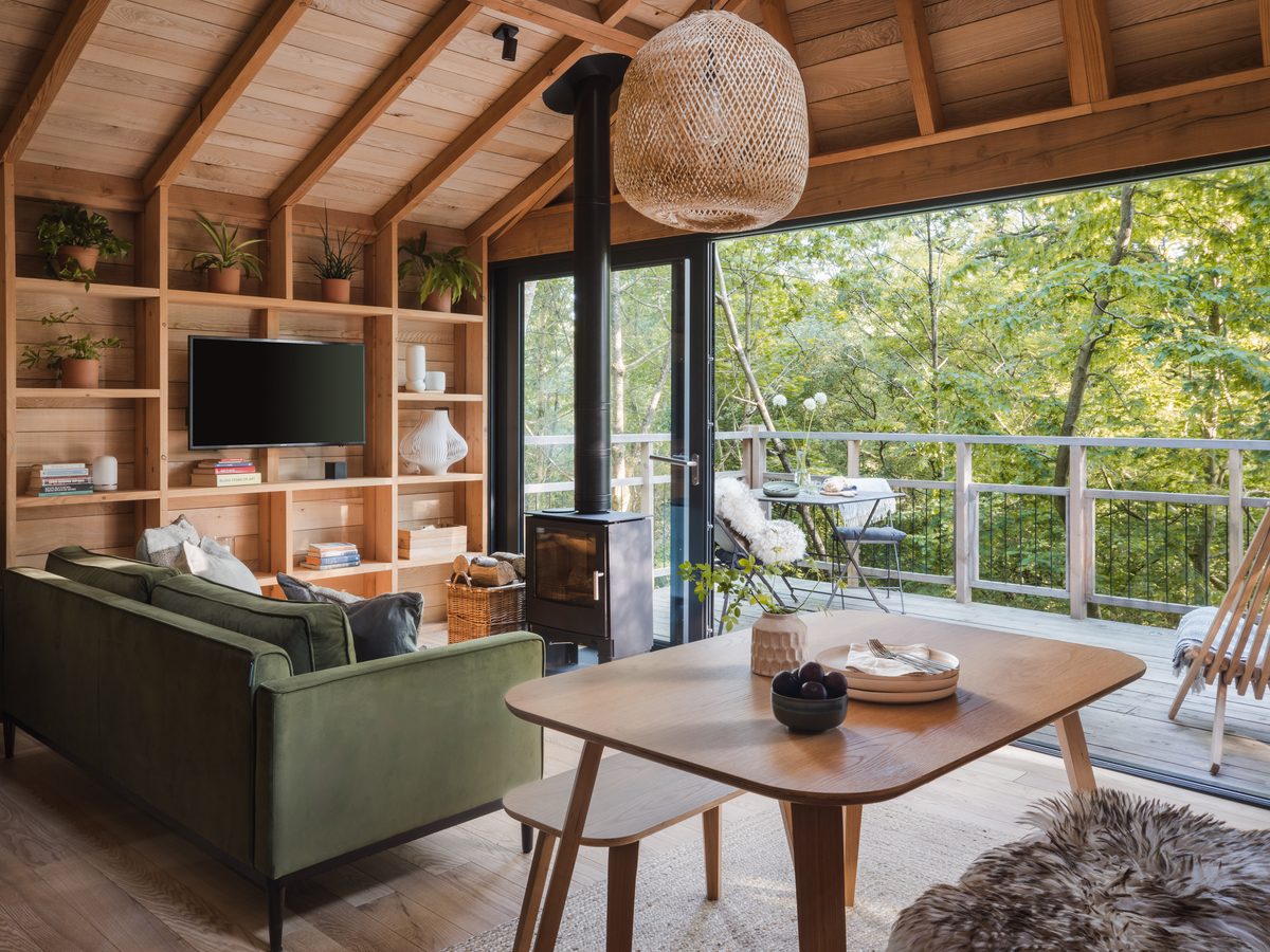 Starling Treehouse at Nymetwood Treehouses