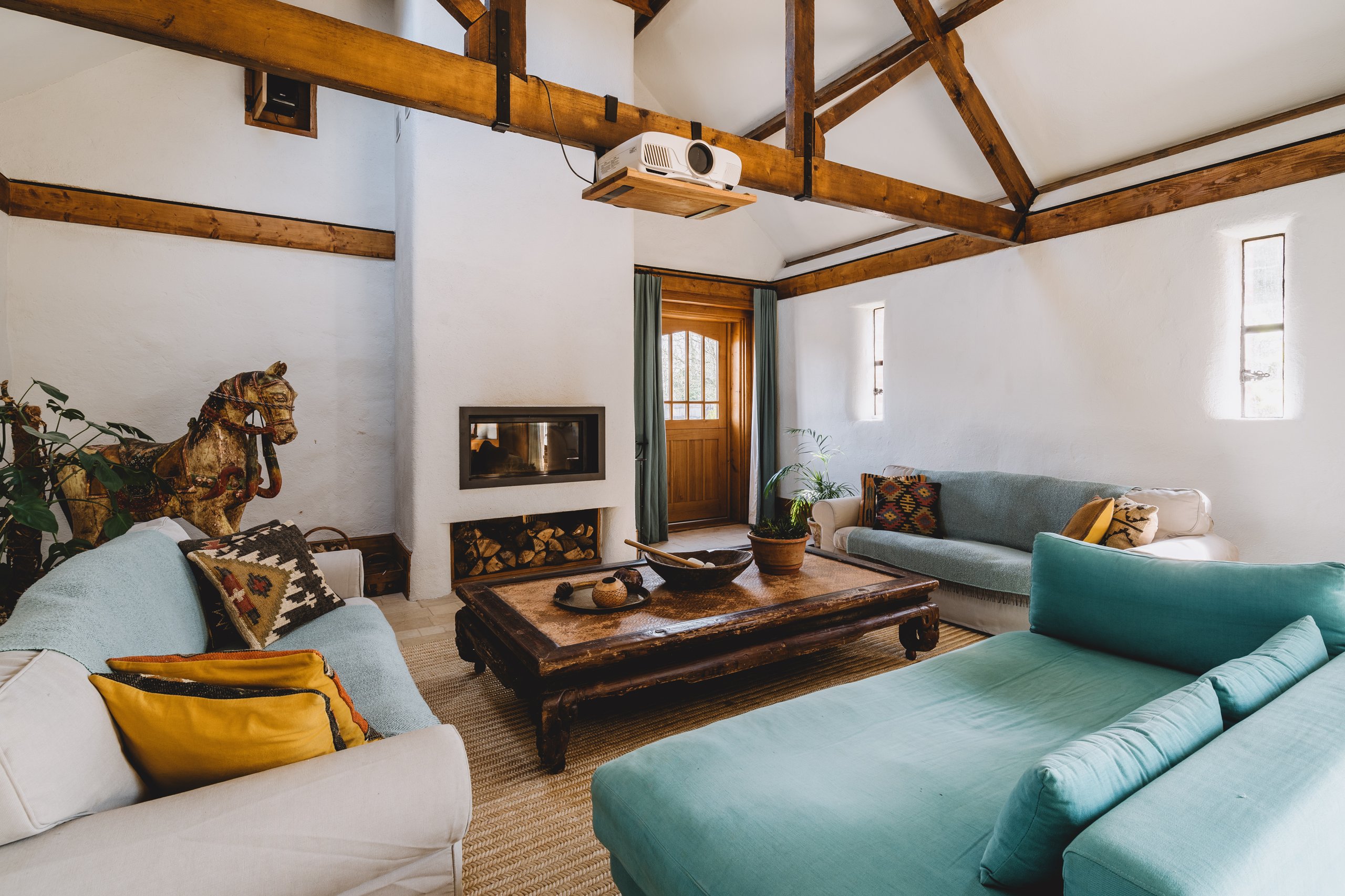 The Library Barn at 42 acres