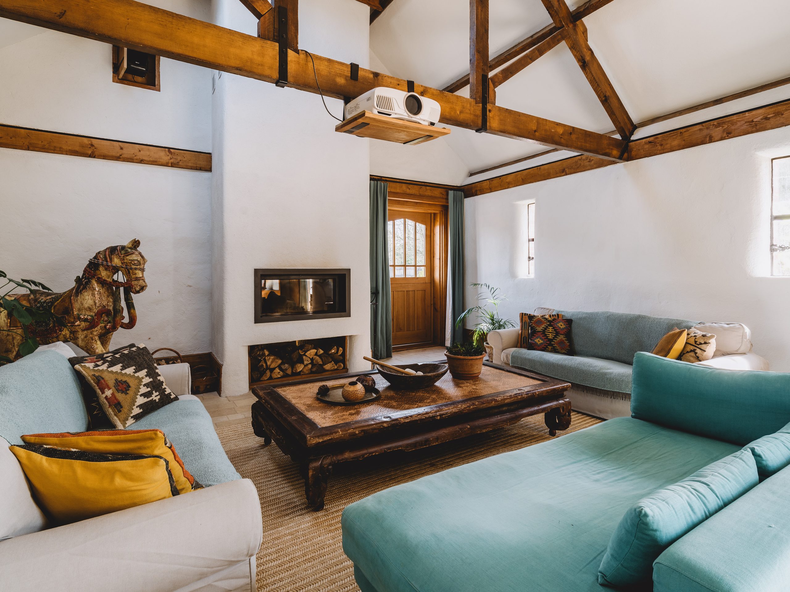The Library Barn at 42 acres