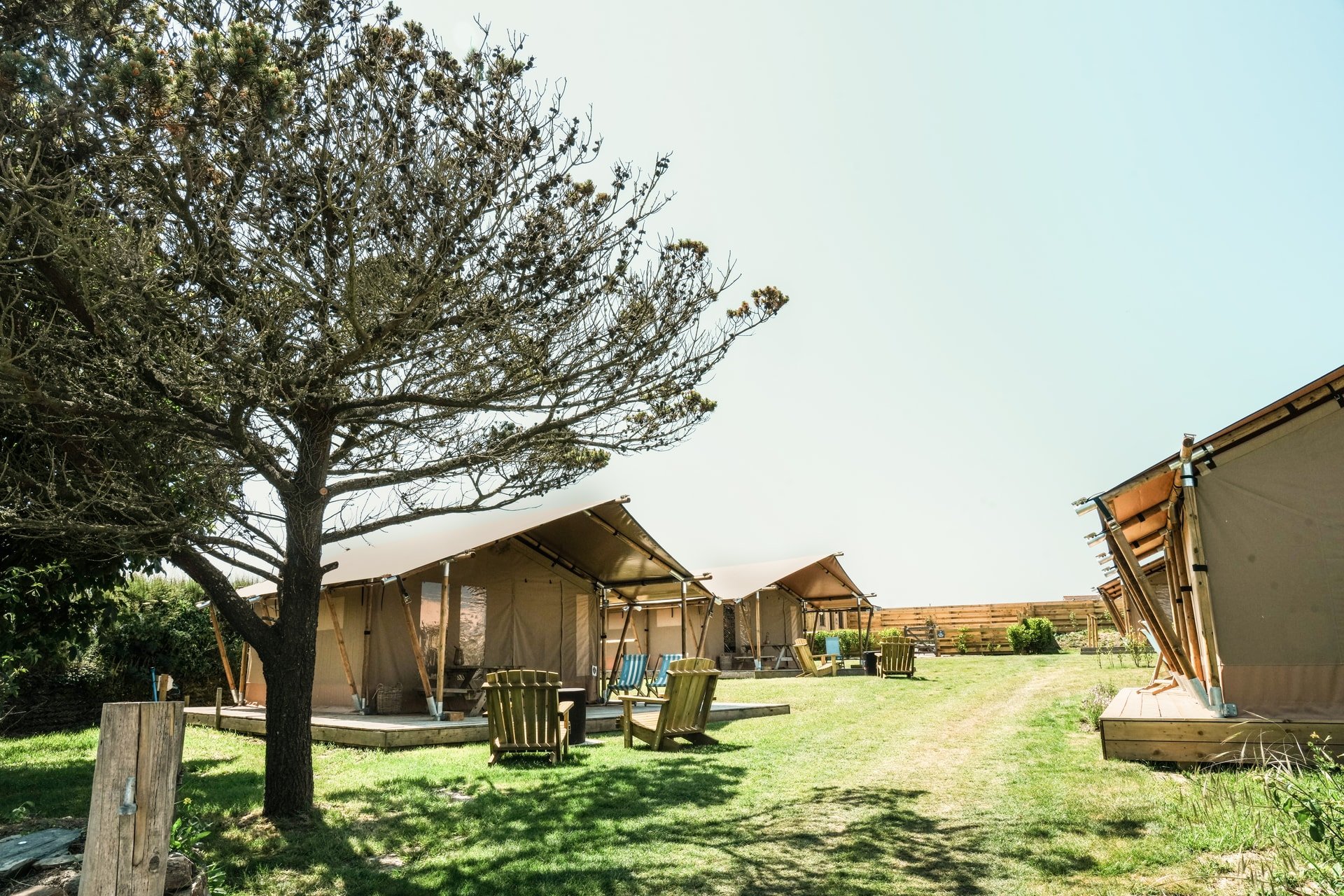 Safari Tents at Macdonald's Farm