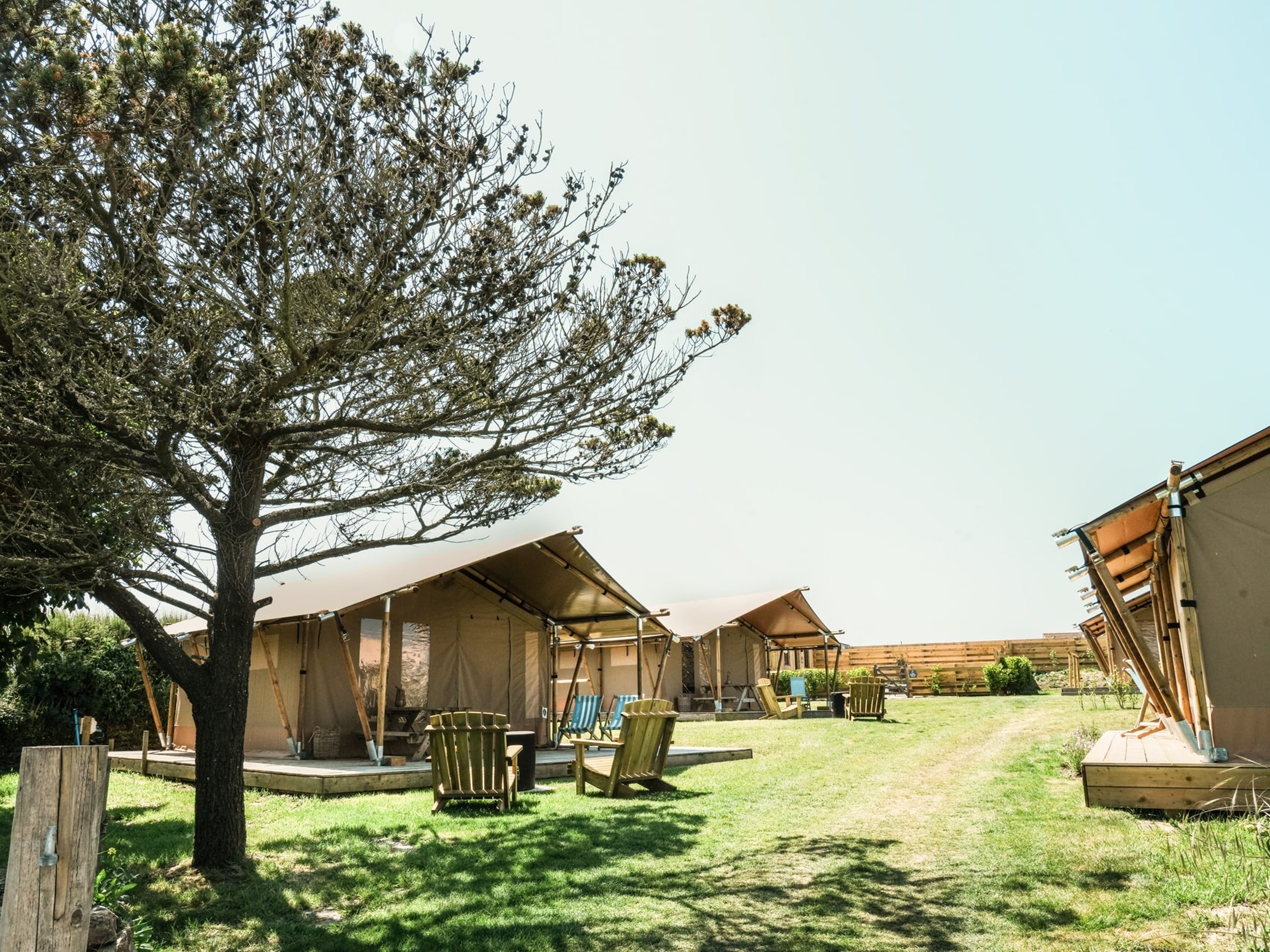 Safari Tents at Macdonald's Farm