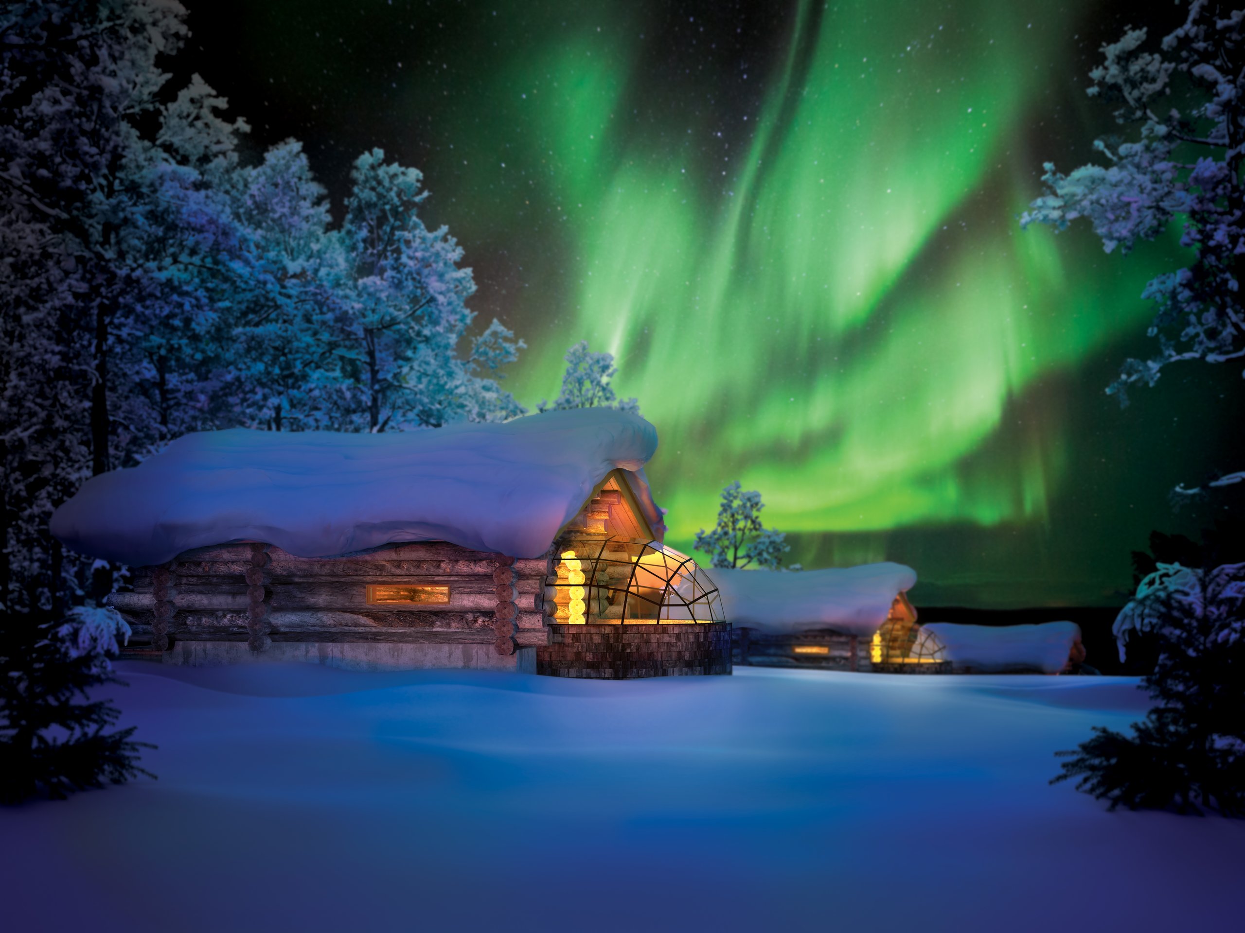 Kakslauttanen Glass Igloos