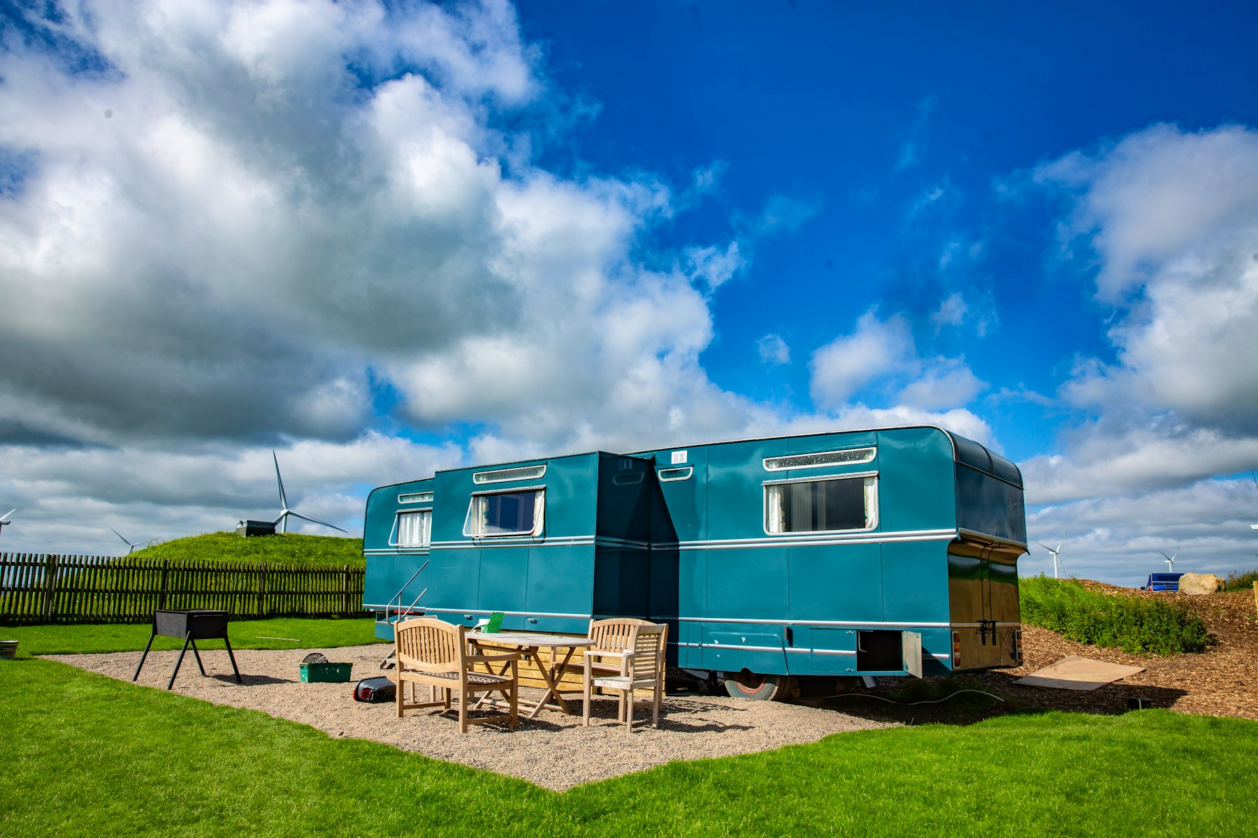 The Showman’s Caravans at Middlemoor Farm