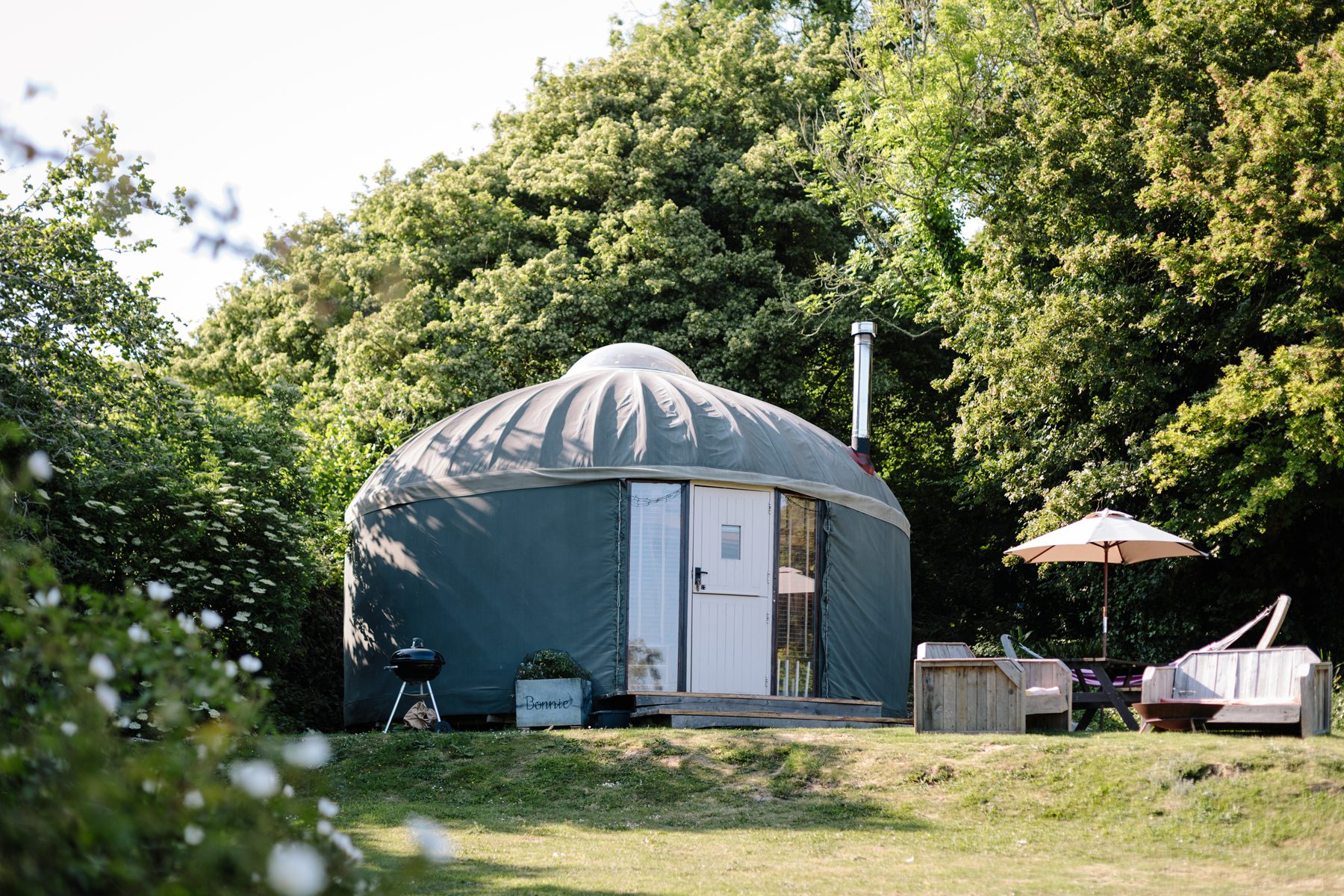 The Garlic Farm Yurts - Image 1
