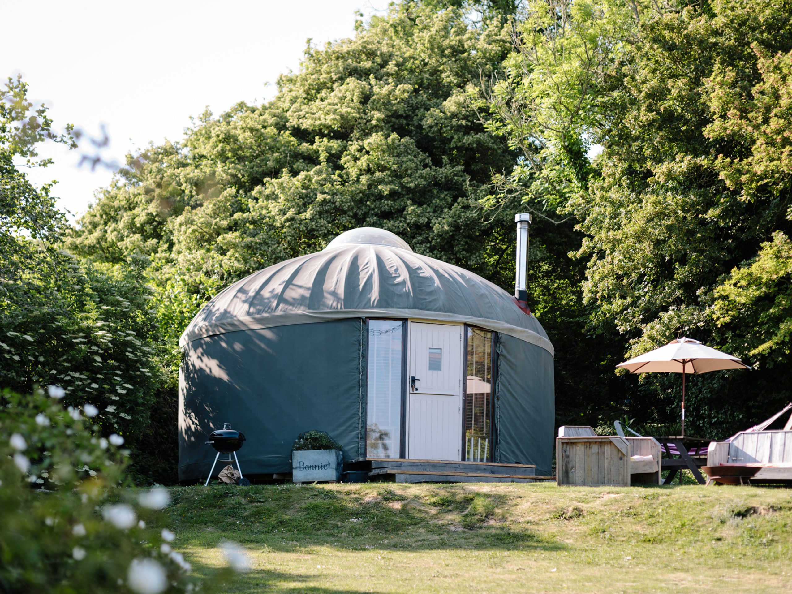 The Garlic Farm Yurts