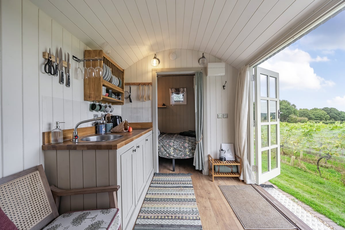 Astley Vineyard Shepherd Huts