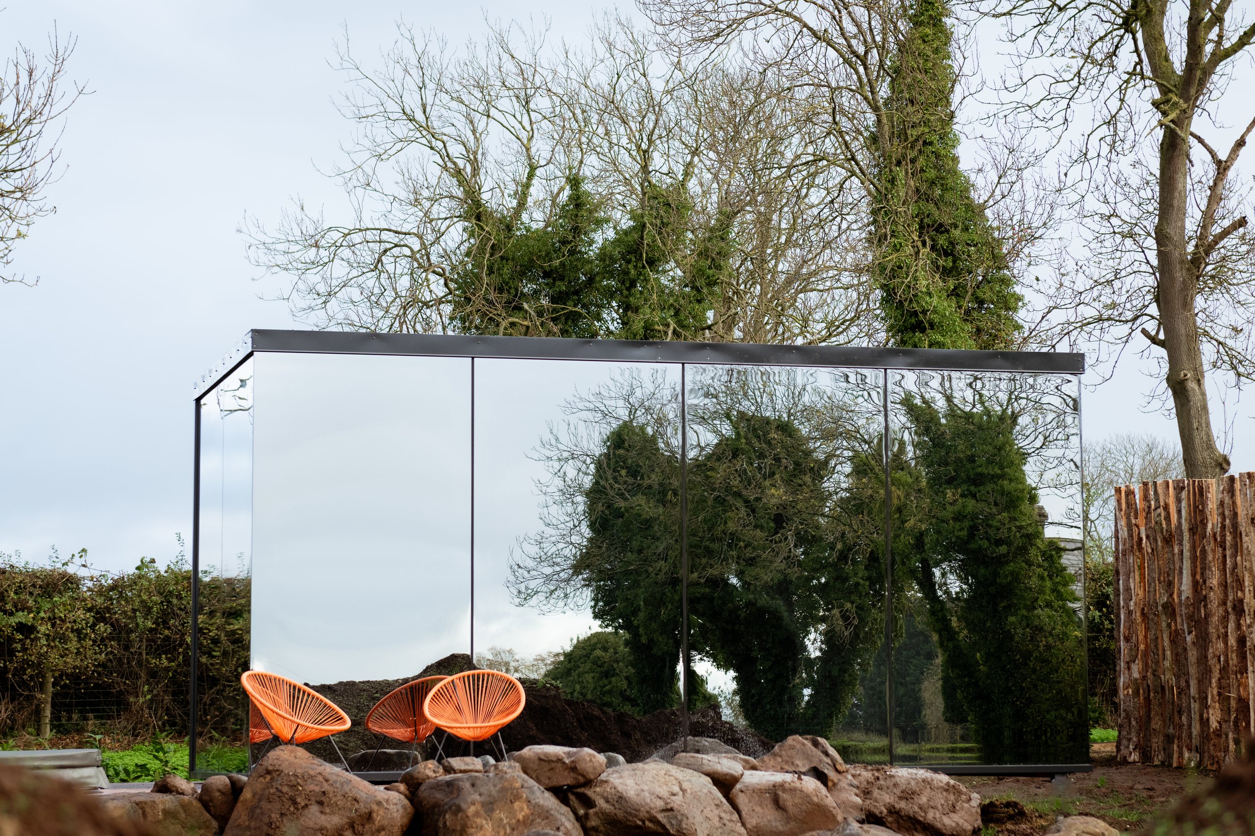 Lough Neagh Mirror Houses