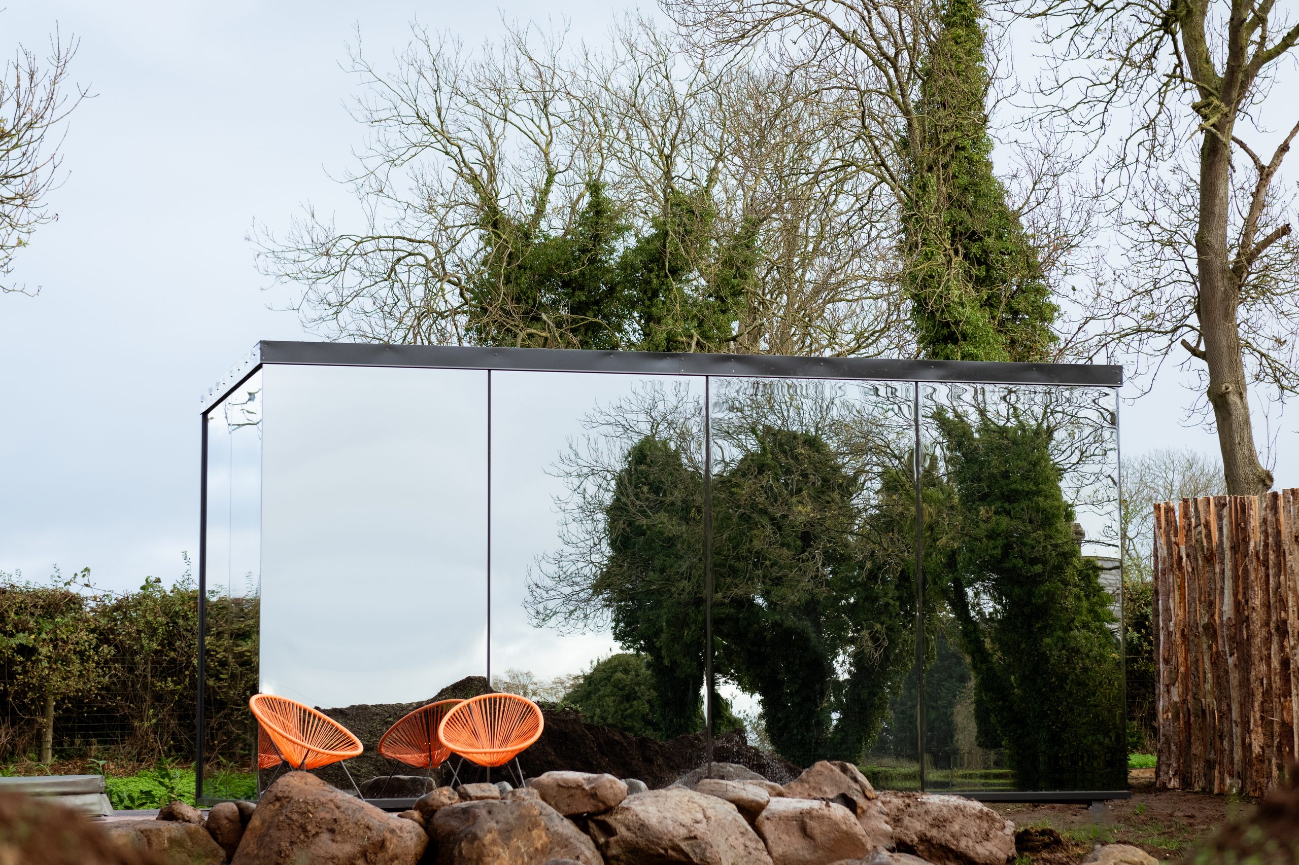 Lough Neagh Mirror Houses