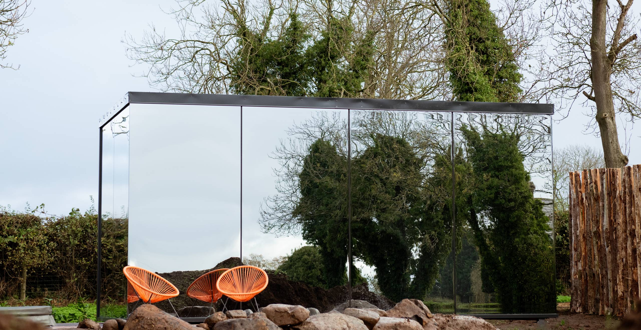 Lough Neagh Mirror Houses