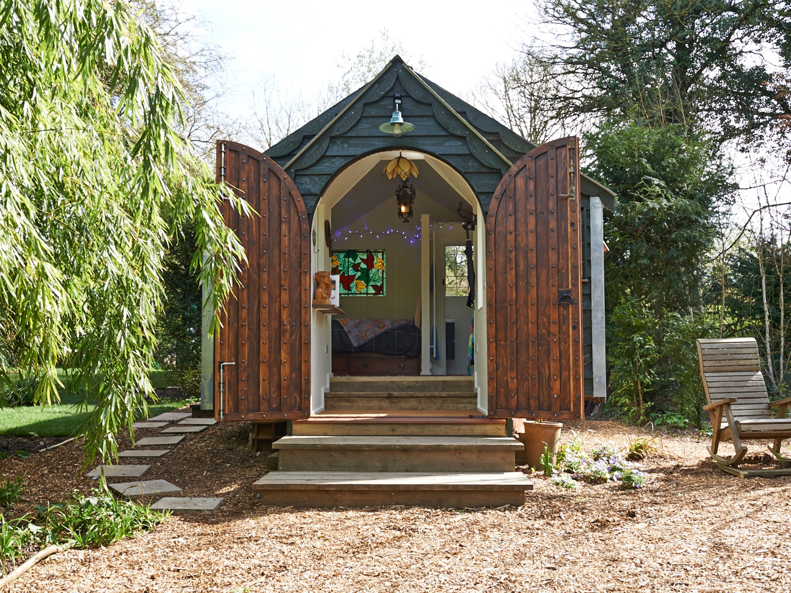 Badgers Bower Cabin at Chiltern Yurt Retreat