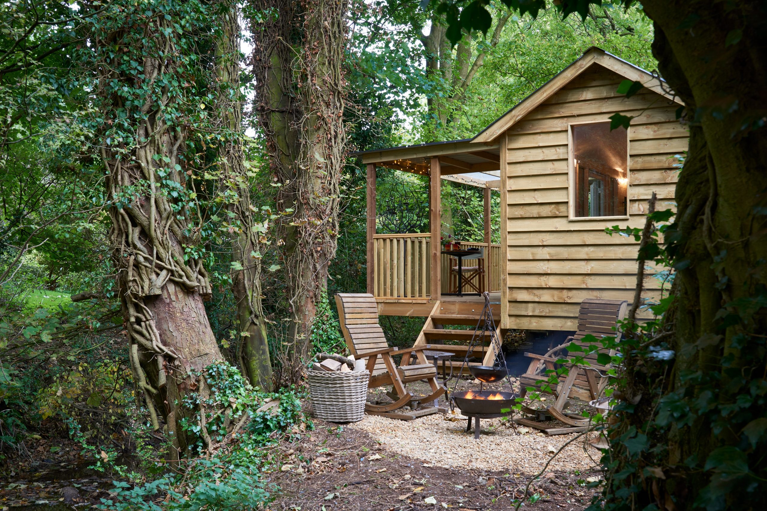 Hazel Tree Cabin at Chiltern Yurt Retreat - Image 1