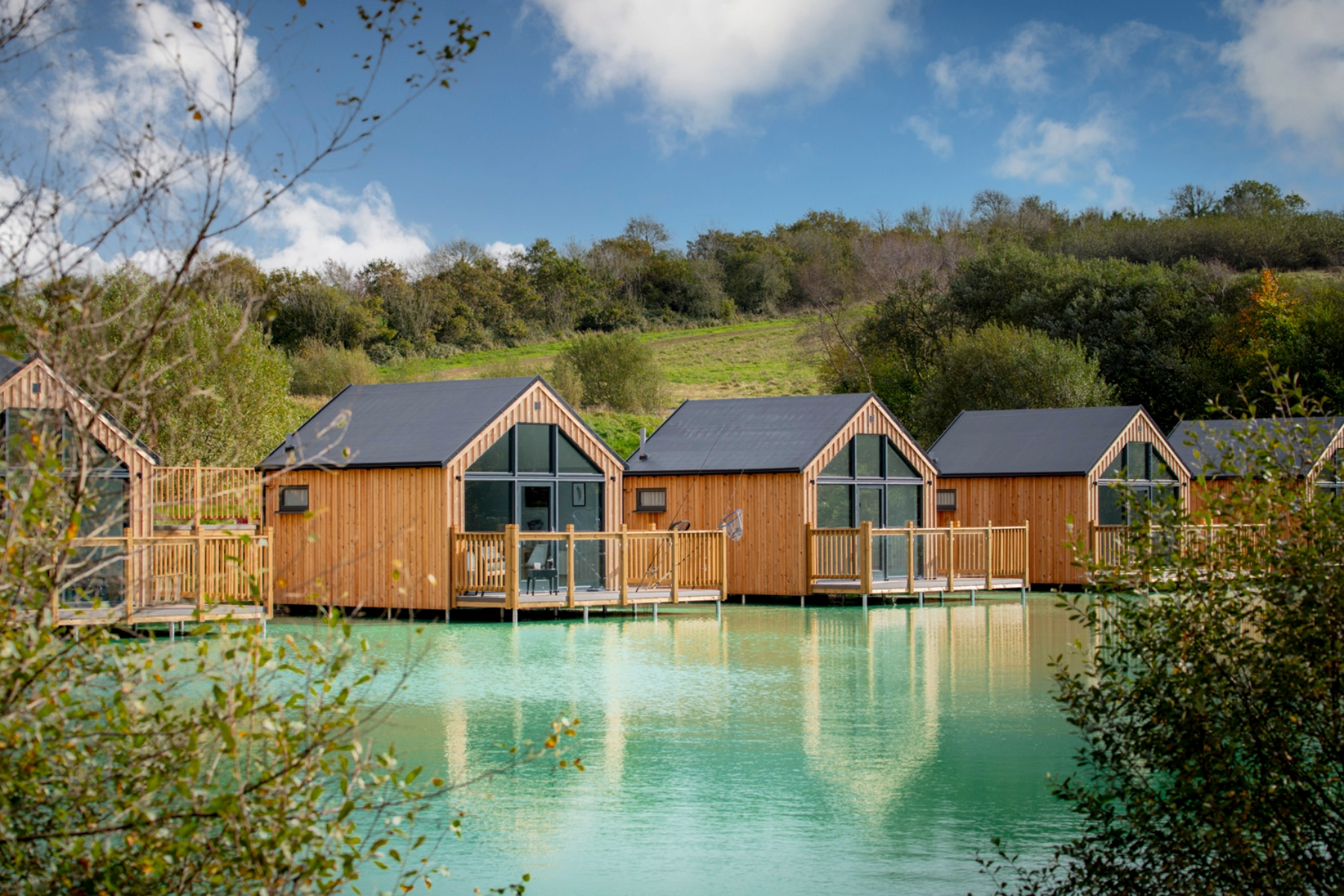 Lake Pods at Clawford Lakes