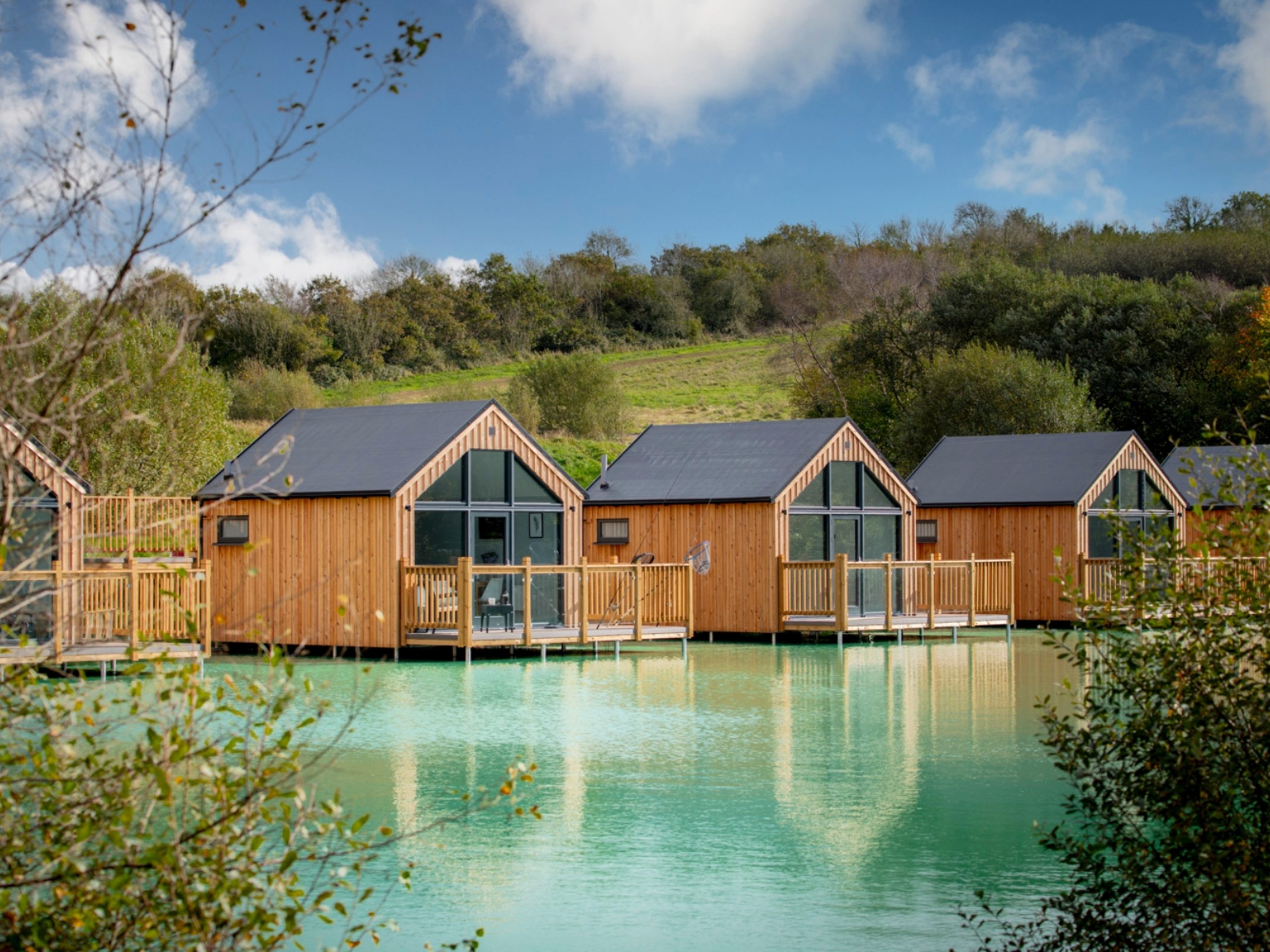 Lake Pods at Clawford Lakes