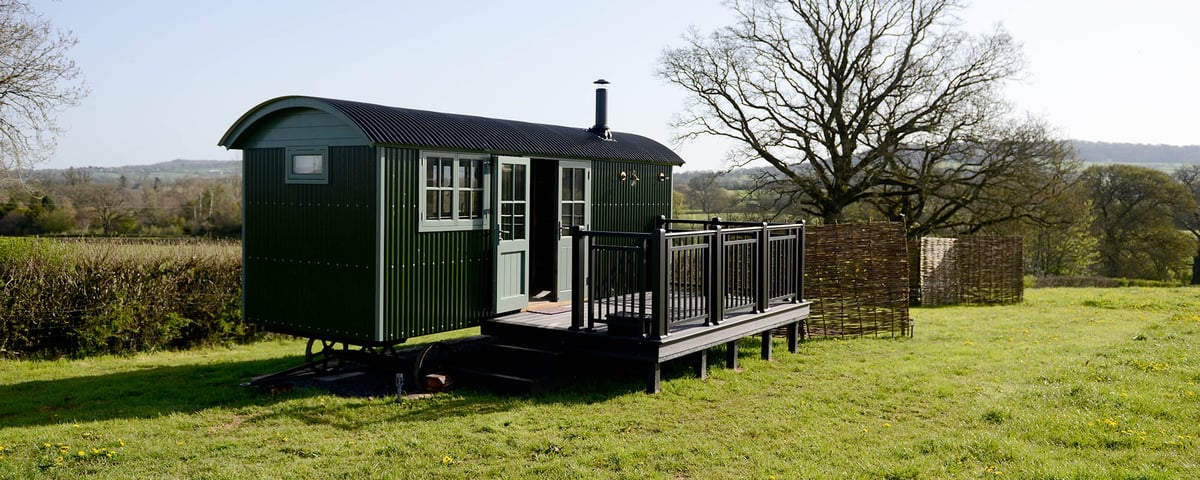 Shepherds Huts at Ashill Countryside Retreat